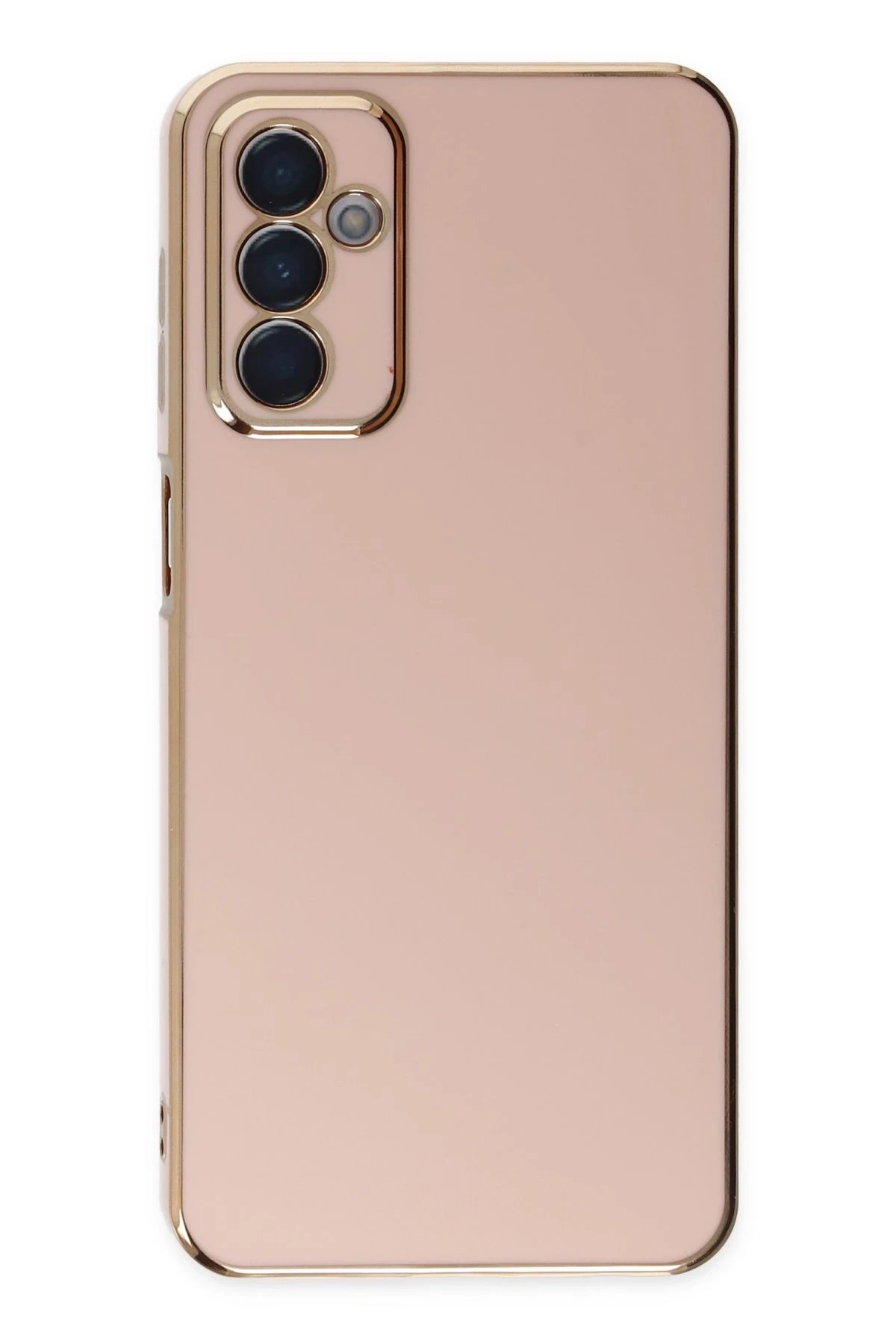 Newface Samsung Galaxy M23 Kılıf Volet Silikon - Pembe