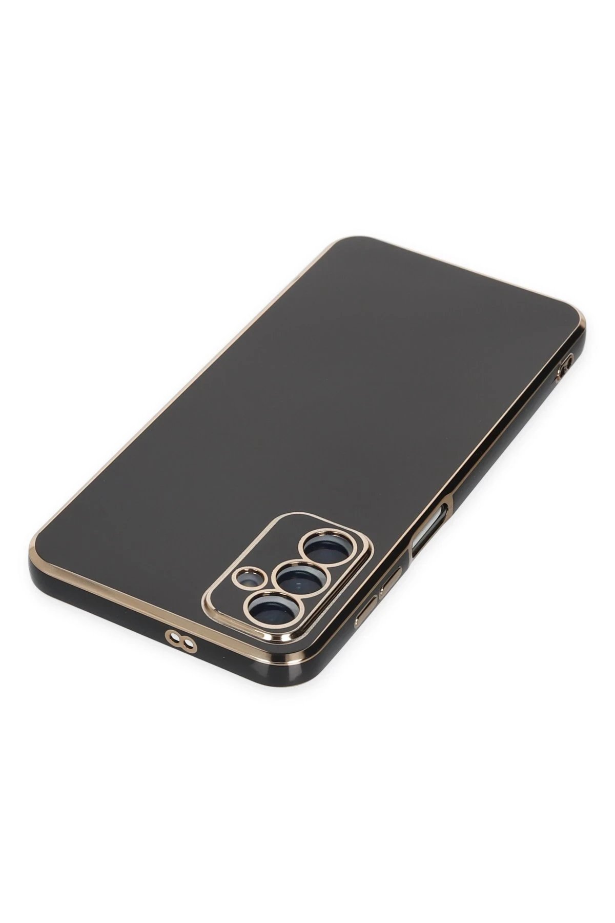 Newface Samsung Galaxy A04S Kılıf Volet Silikon - Siyah