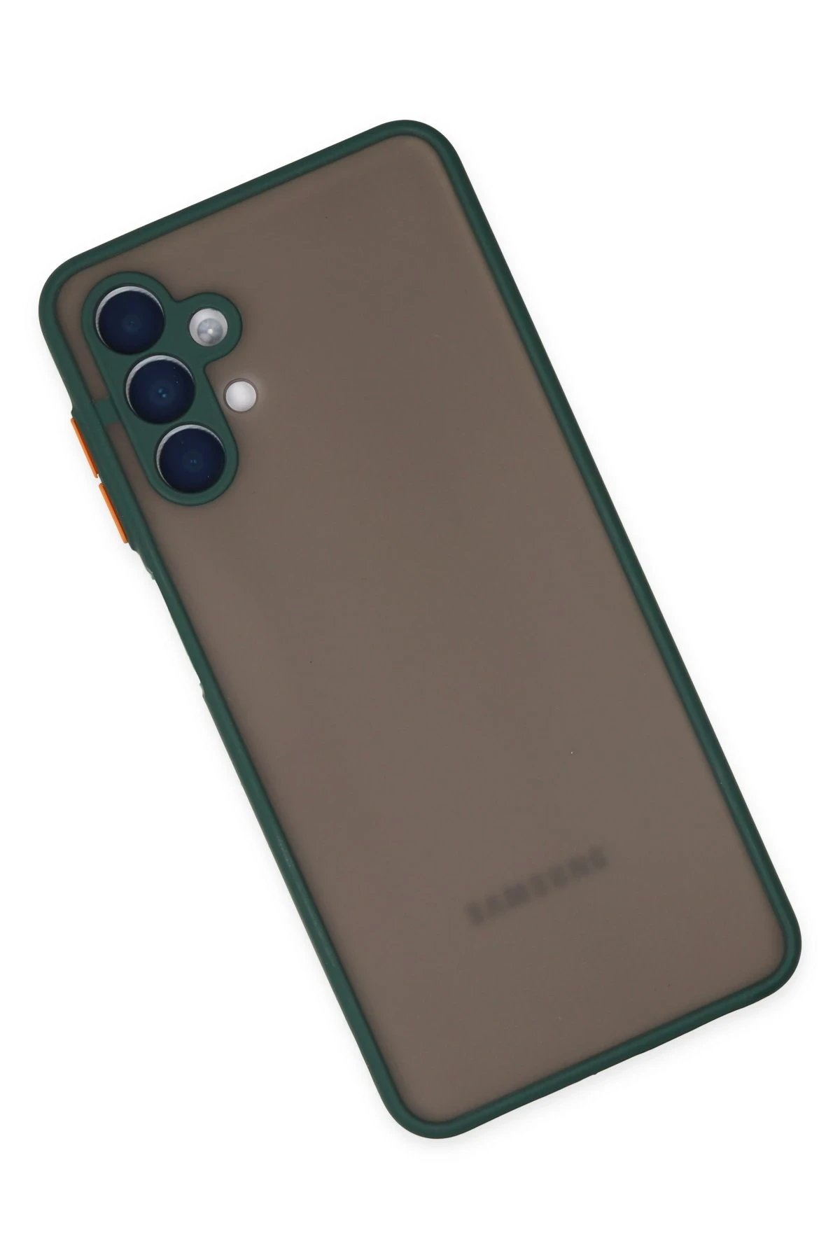Newface Samsung Galaxy A04S Kılıf Montreal Silikon Kapak - Yeşil