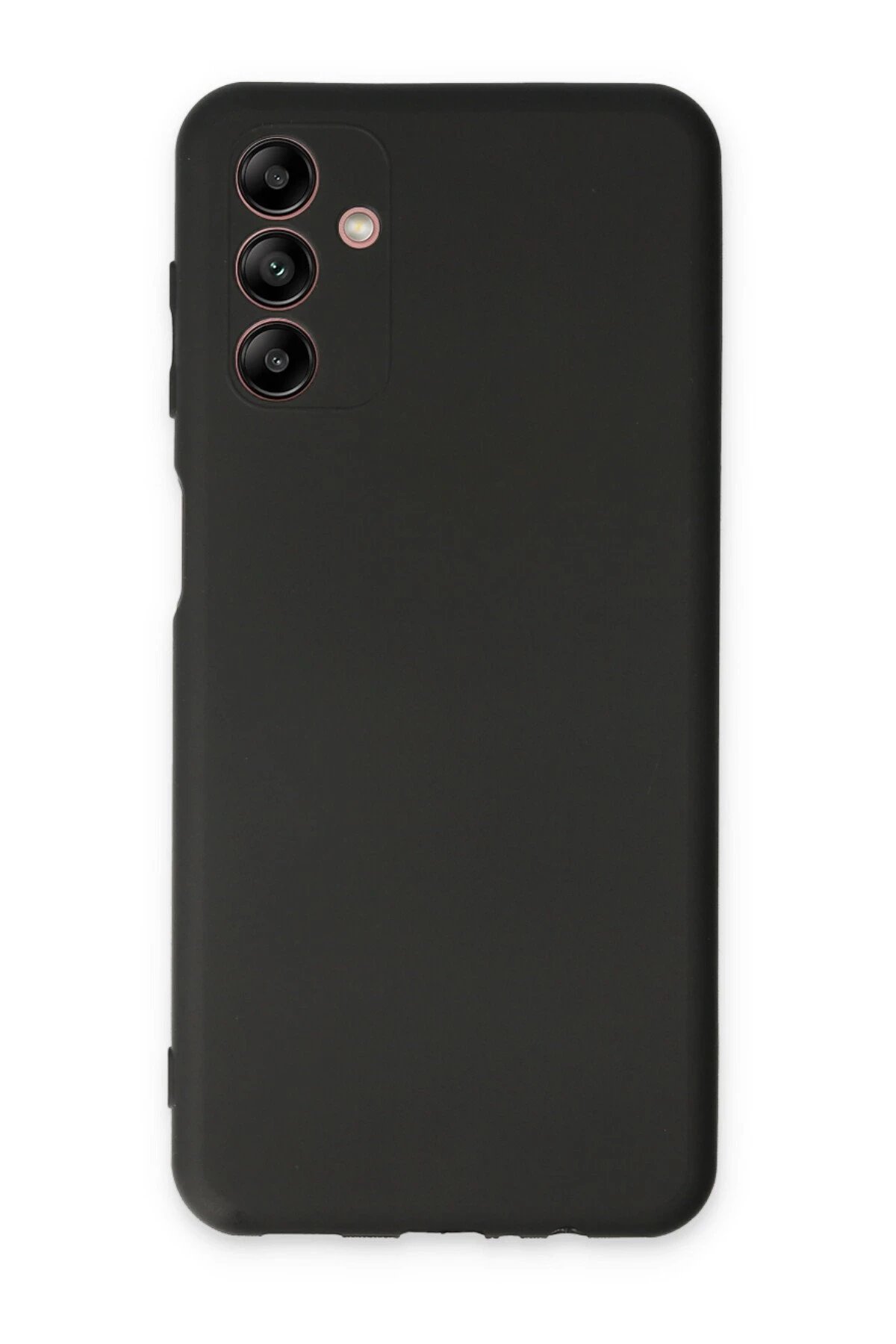 Newface Samsung Galaxy A04S Kılıf First Silikon - Siyah