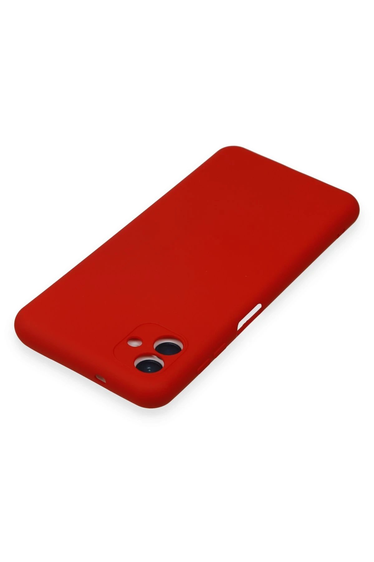 Newface Samsung Galaxy A04 Kılıf Nano içi Kadife Silikon - Kırmızı