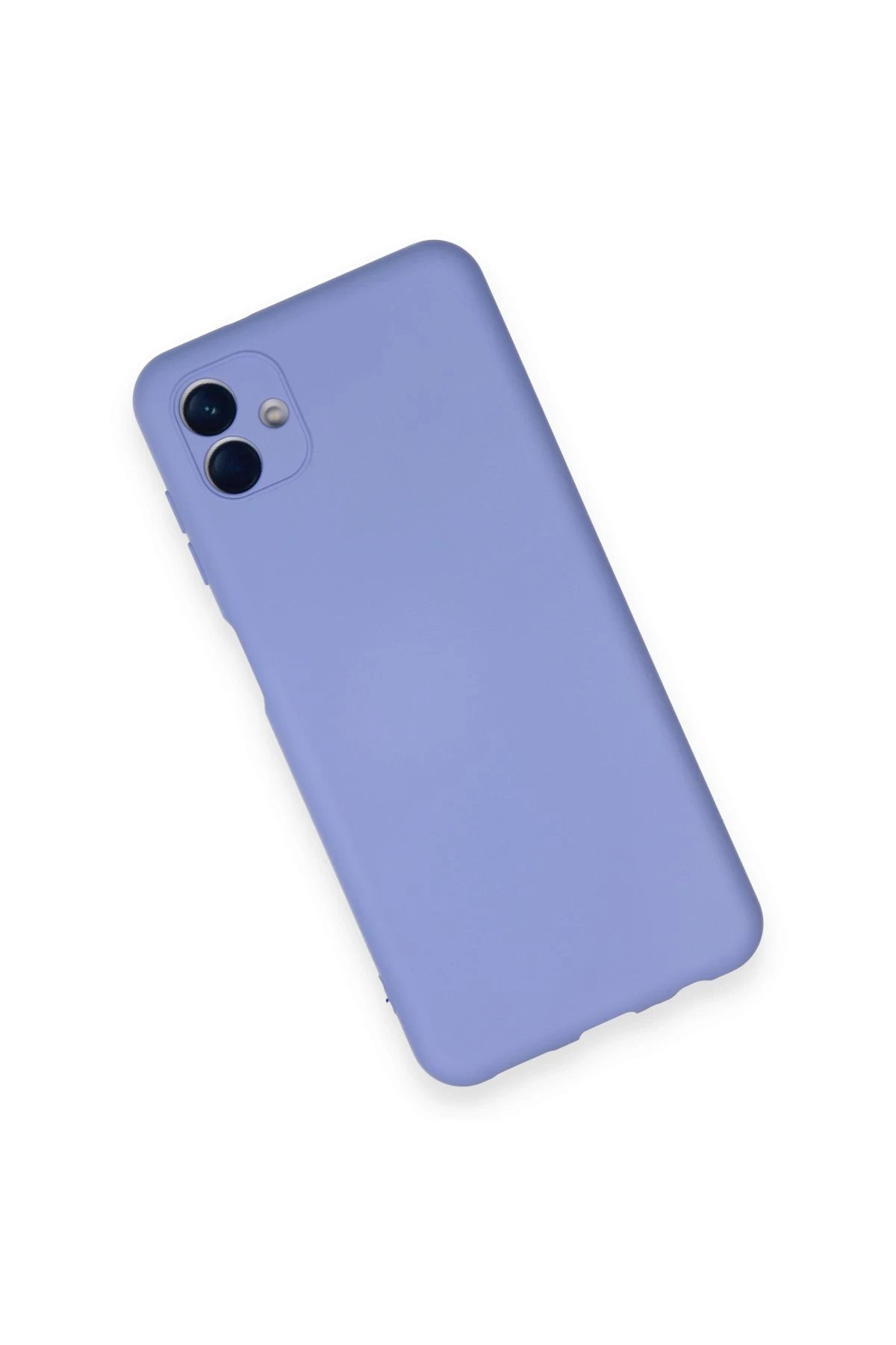 Newface Samsung Galaxy A04 Kılıf Nano içi Kadife Silikon - Lila