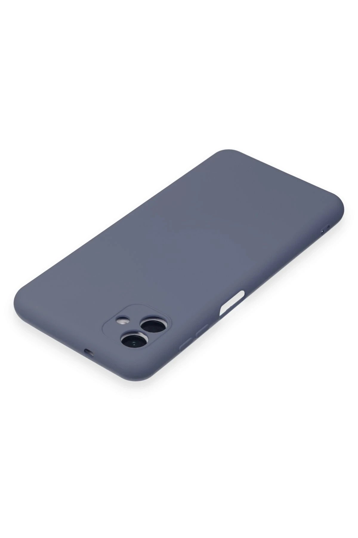 Newface Samsung Galaxy A04 Kılıf Nano içi Kadife Silikon - Gri