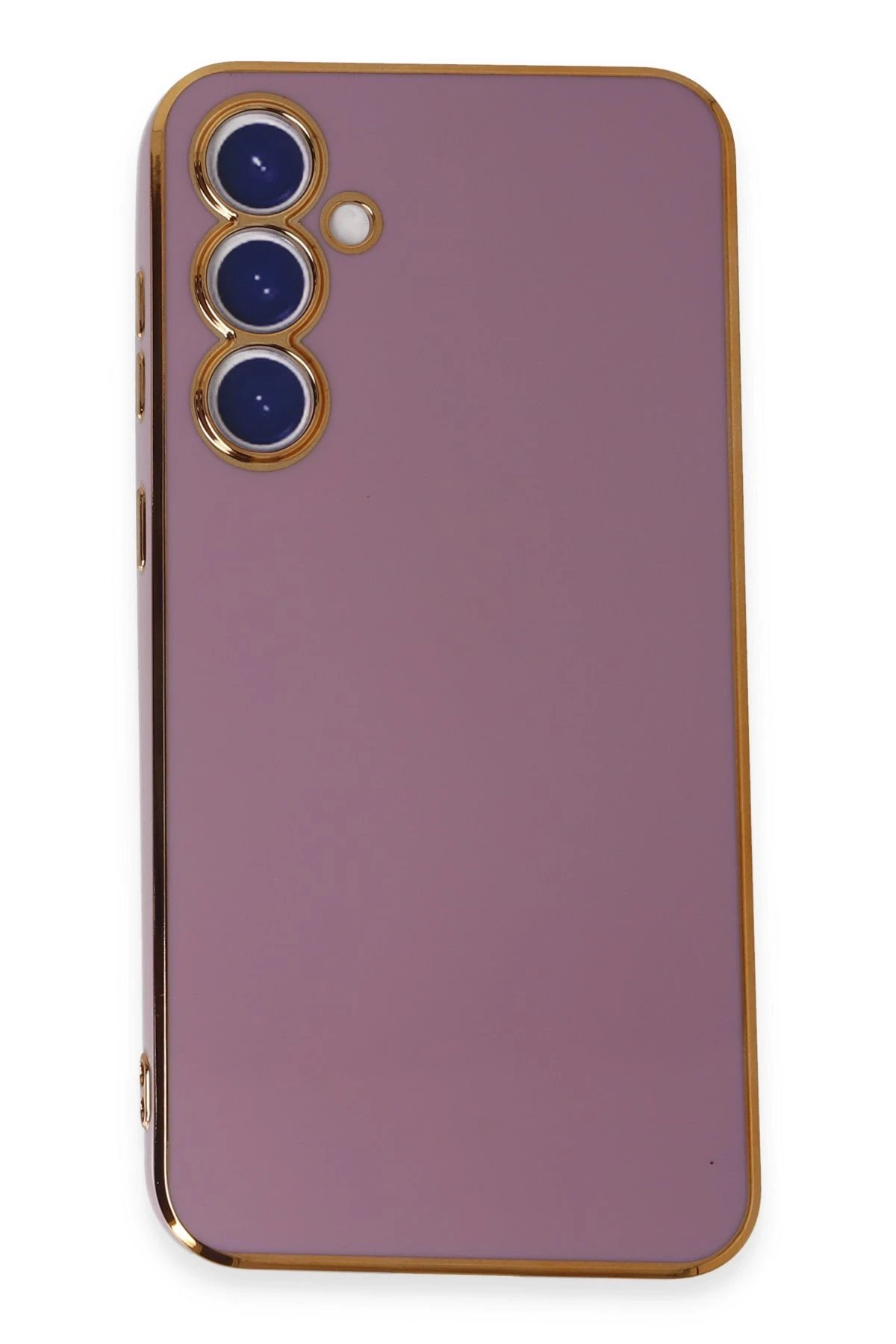 Newface Samsung Galaxy S23 FE Kılıf Volet Silikon - Mor