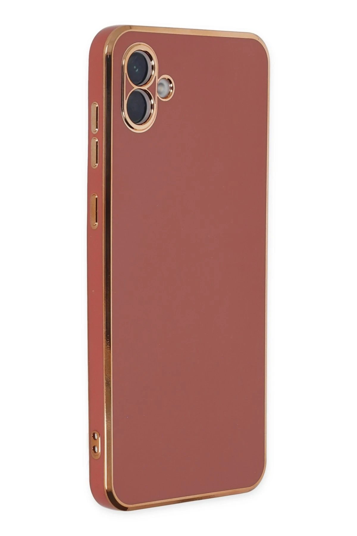 Newface Samsung Galaxy A04 Kılıf Volet Silikon - Kırmızı