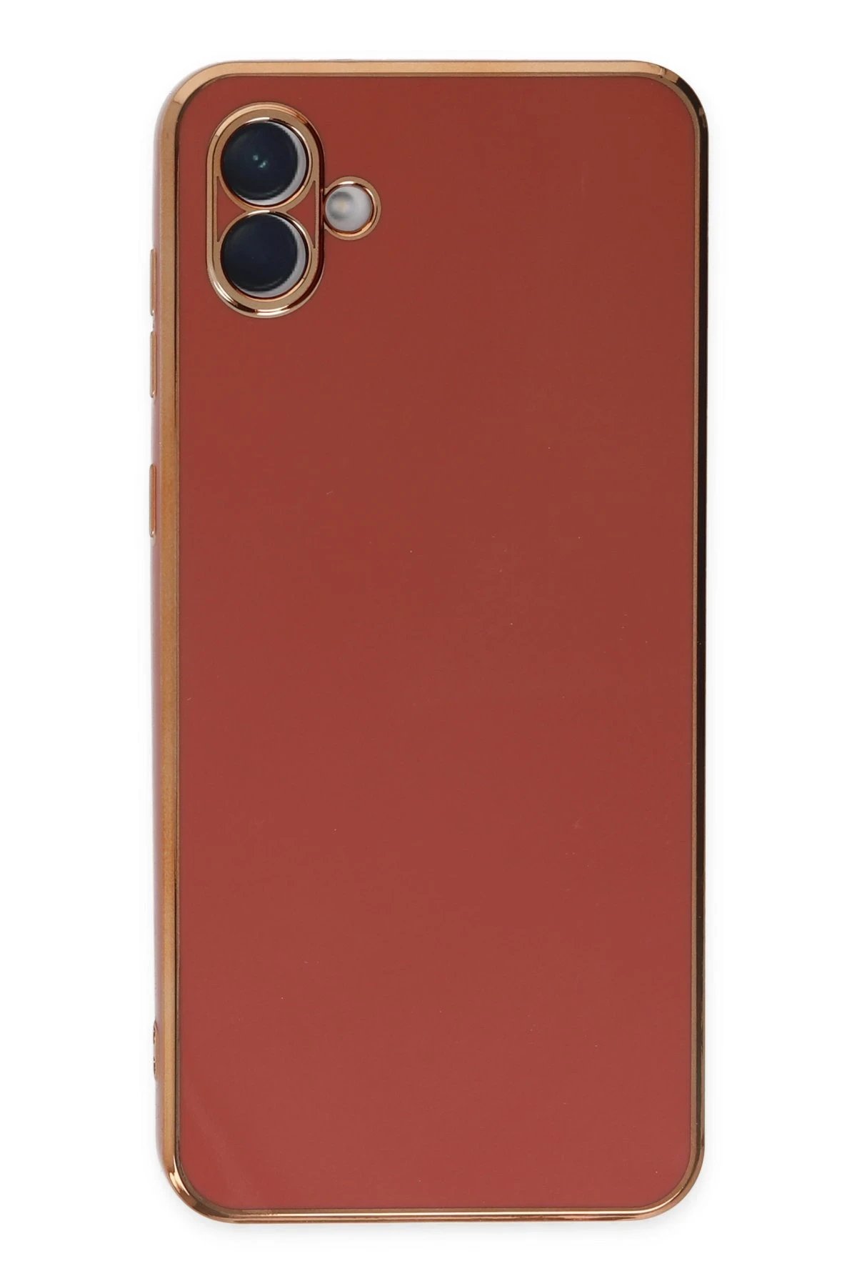 Newface Samsung Galaxy A04 Kılıf Volet Silikon - Kırmızı