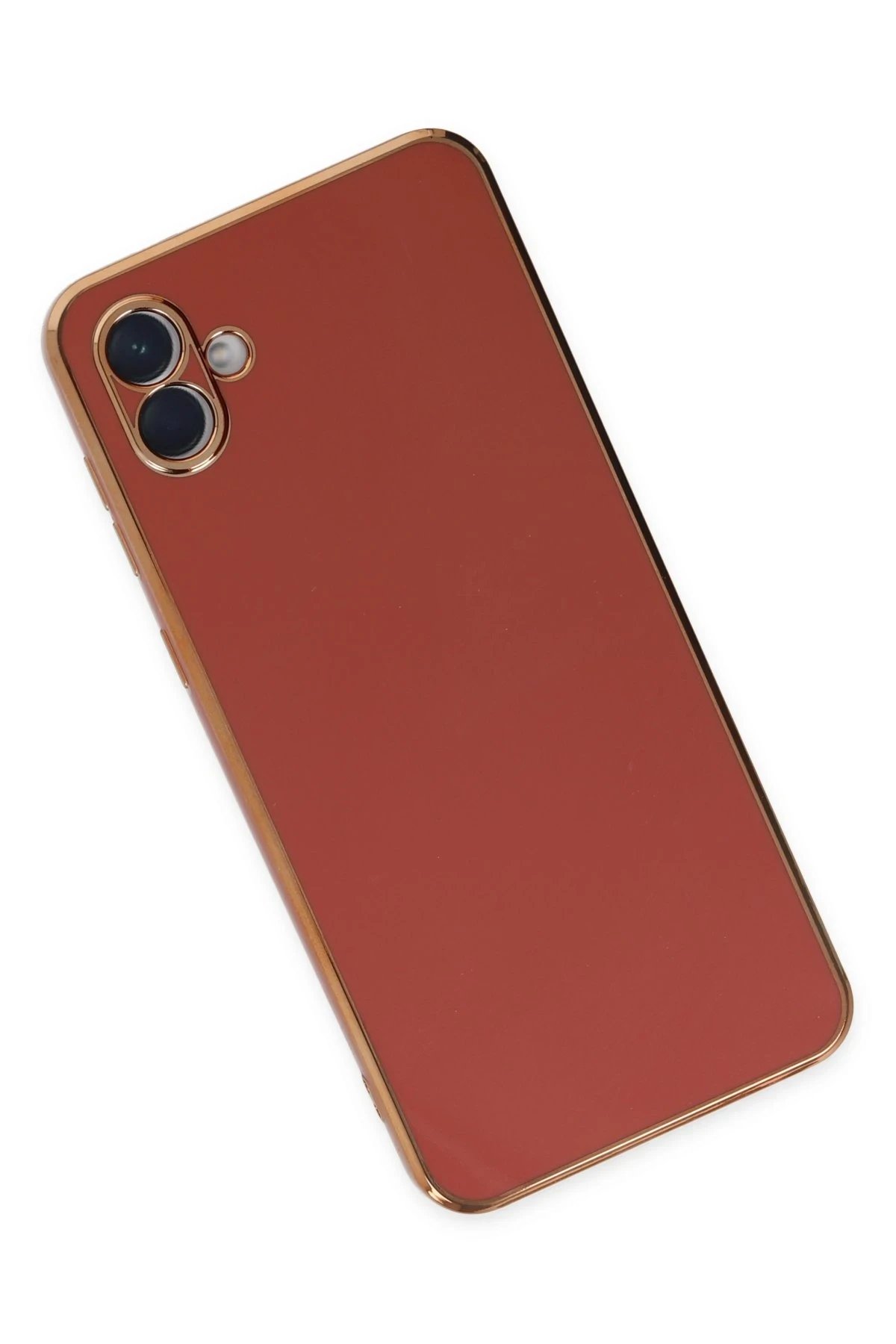 Newface Samsung Galaxy A04 Kılıf Volet Silikon - Kırmızı