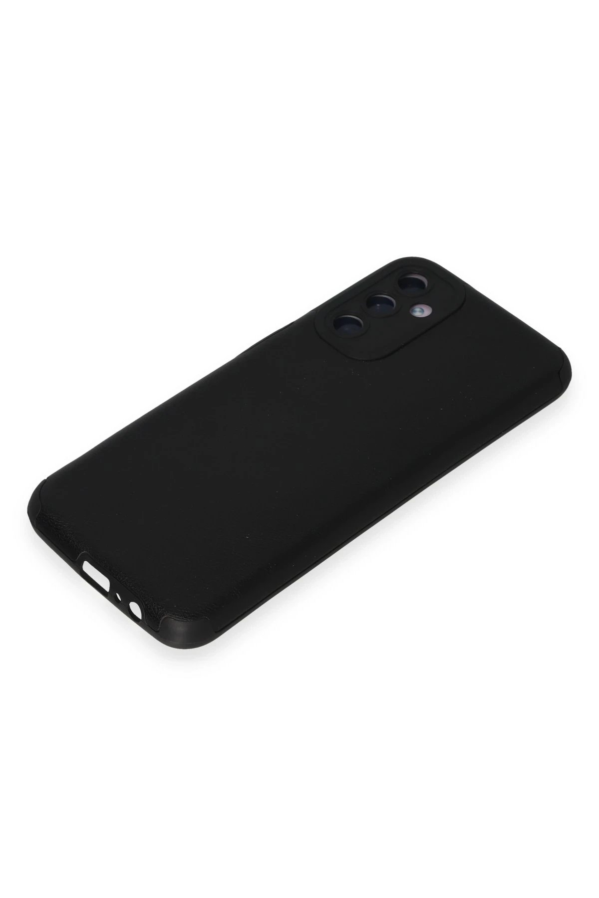 Newface Samsung Galaxy M14 5G Kılıf Loop Deri Silikon - Siyah