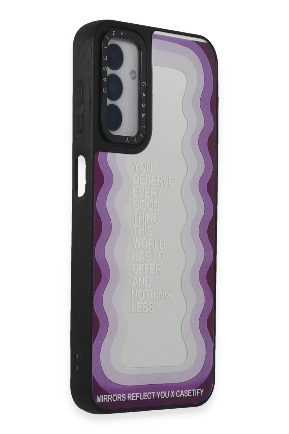 Newface Samsung Galaxy M14 5G Kılıf Mirror Desenli Kapak - Mirror - 5