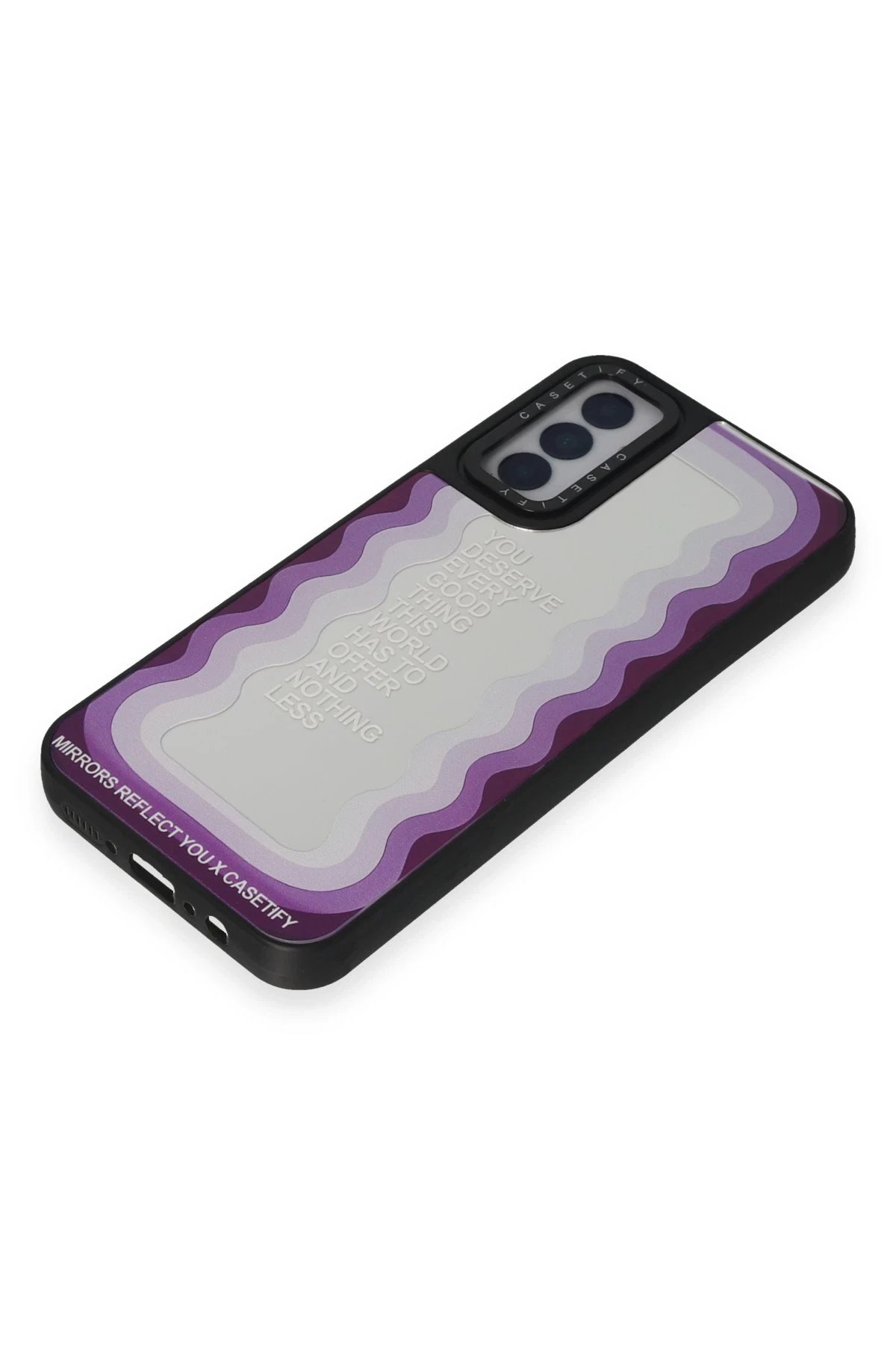 Newface Samsung Galaxy M14 5G Kılıf Mirror Desenli Kapak - Mirror - 5