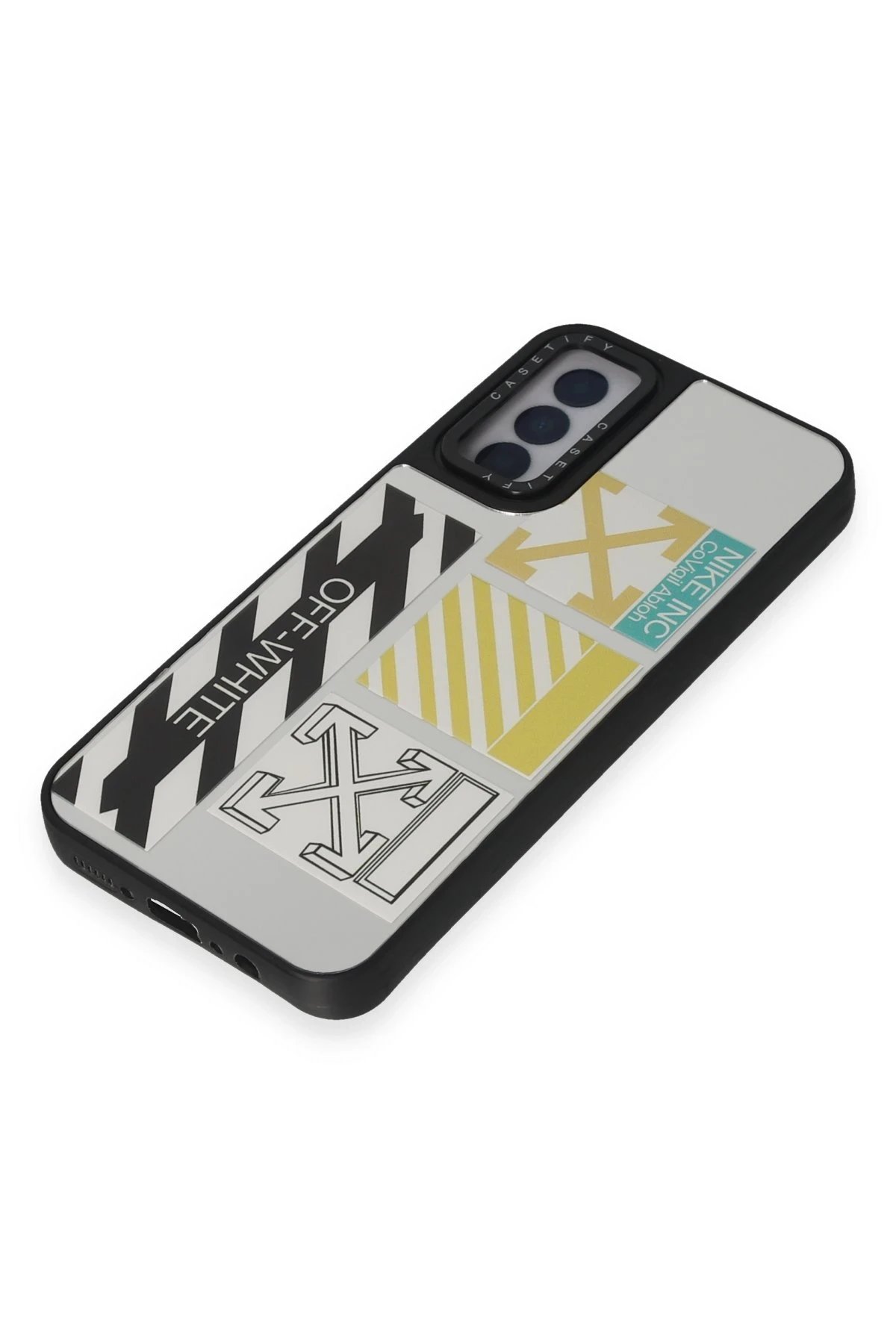 Newface Samsung Galaxy M14 5G Kılıf Mirror Desenli Kapak - Mirror - 6