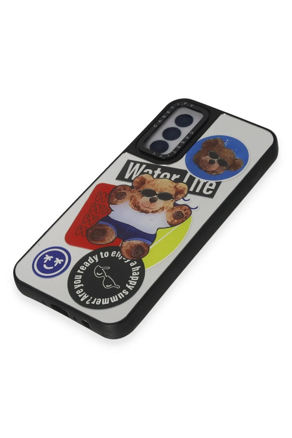 Newface Samsung Galaxy M14 5G Kılıf Mirror Desenli Kapak - Mirror - 14