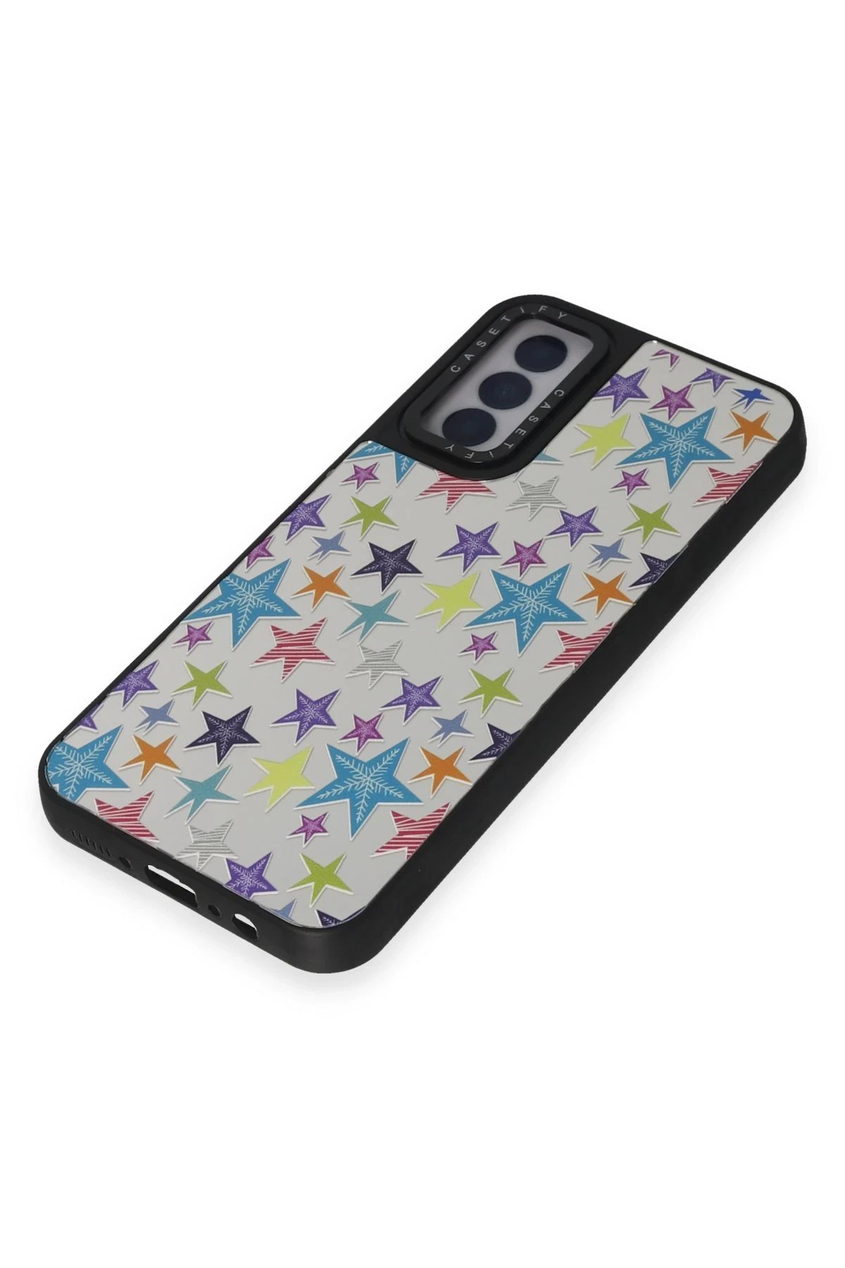 Newface Samsung Galaxy M14 5G Kılıf Mirror Desenli Kapak - Mirror - 18