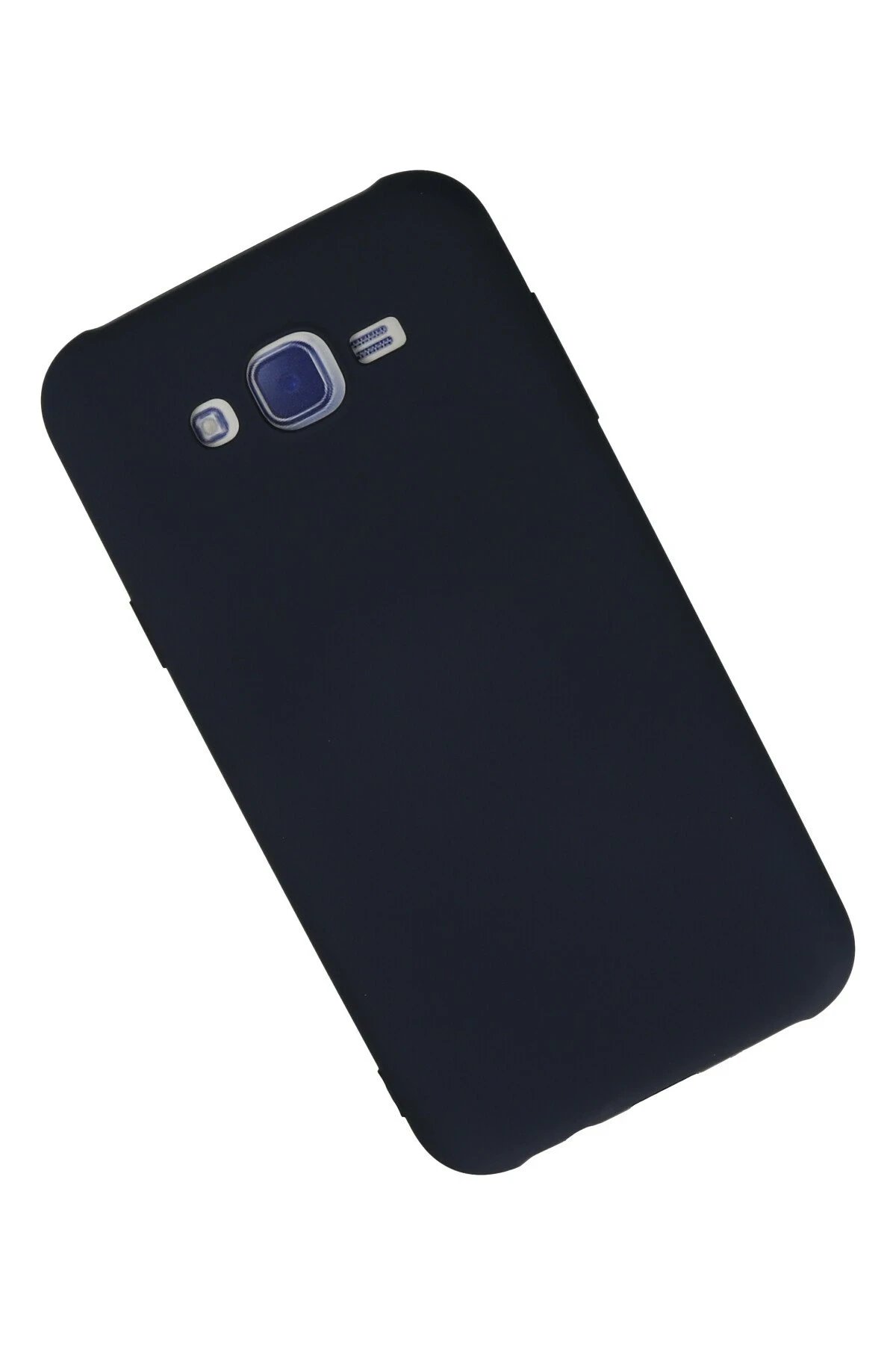 Newface Samsung Galaxy J7 Kılıf Nano içi Kadife Silikon - Lacivert