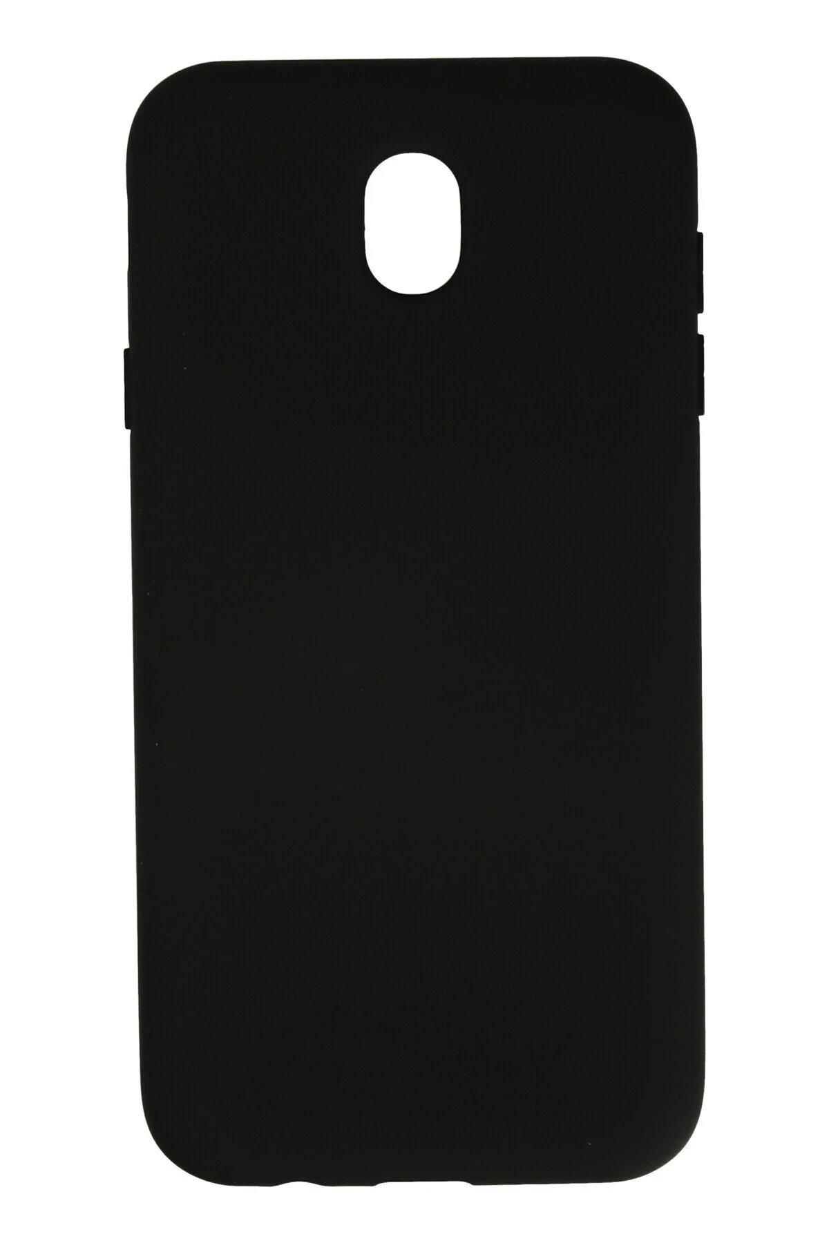 Newface Samsung Galaxy J7 Pro / J730 Kılıf Nano içi Kadife Silikon - Siyah