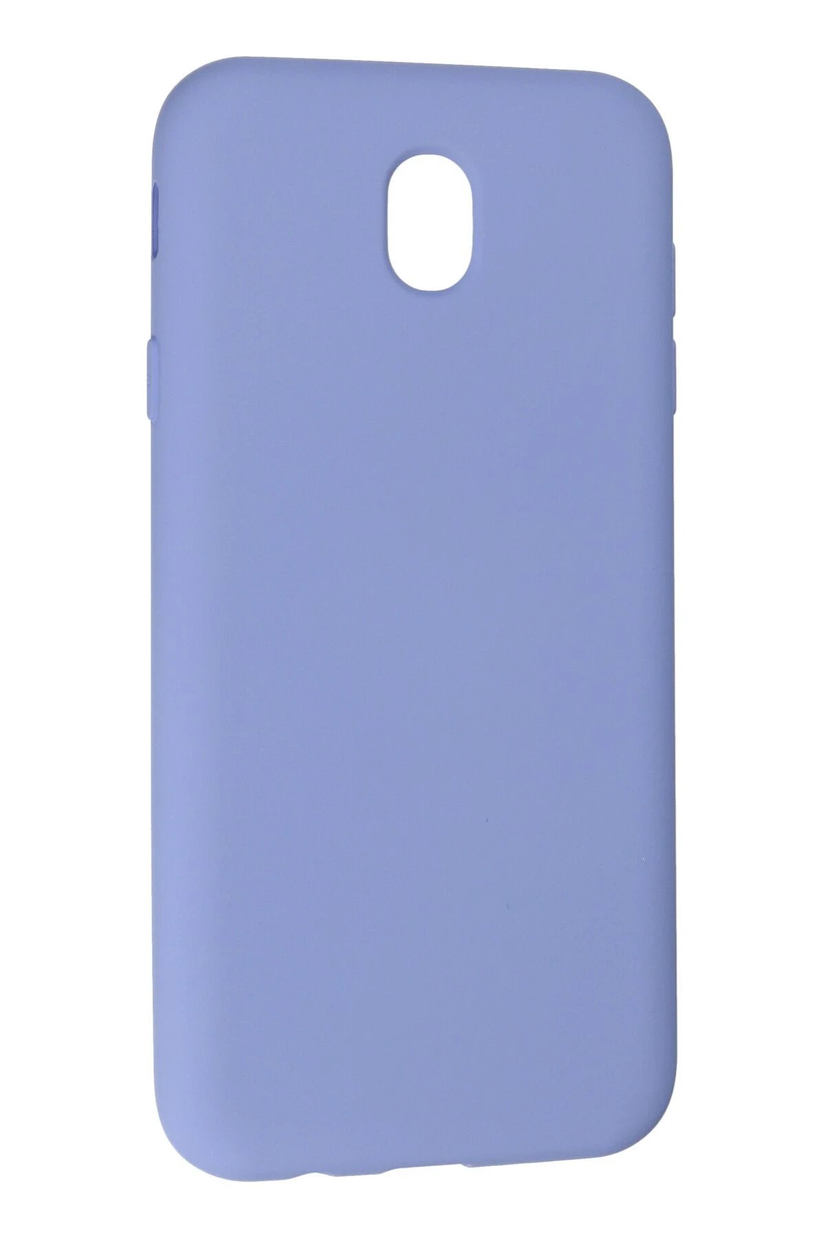 Newface Samsung Galaxy J7 Pro / J730 Kılıf Nano içi Kadife Silikon - Lila