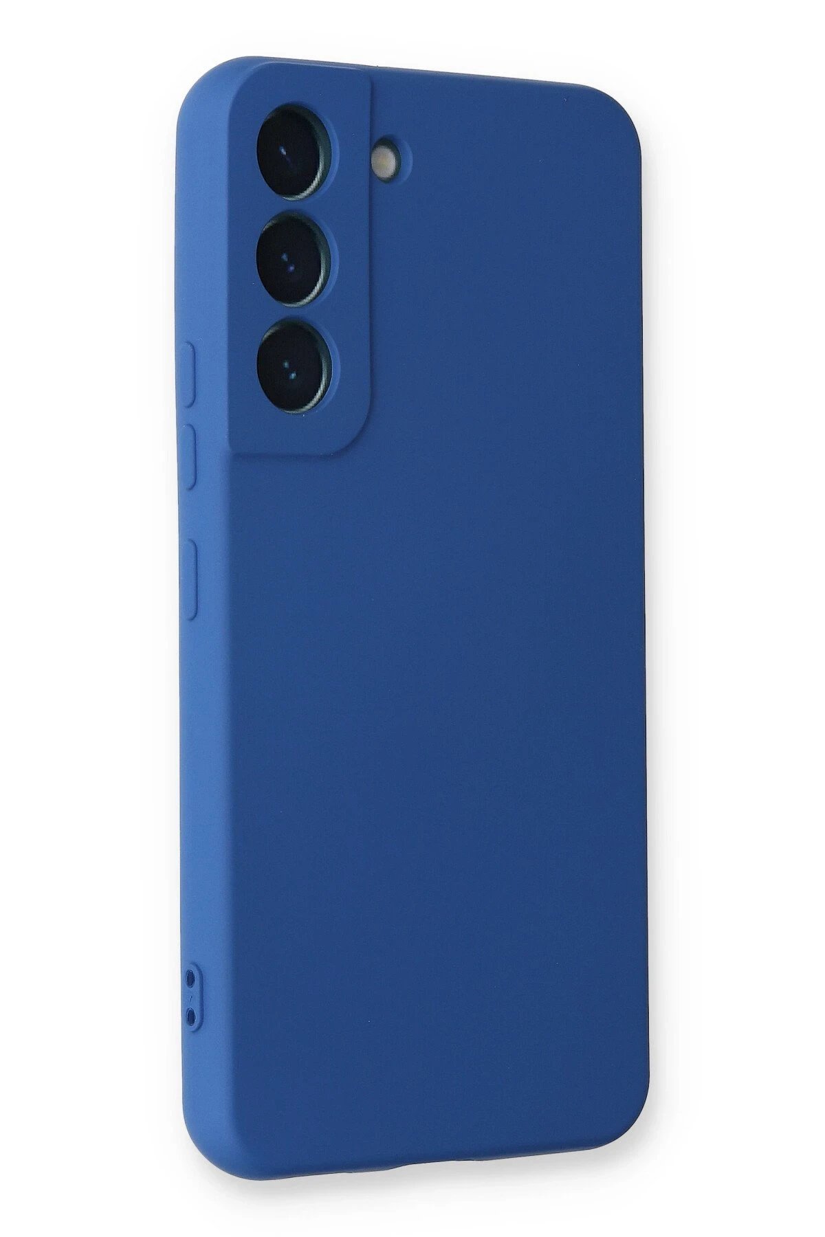 Newface Samsung Galaxy S23 Kılıf Nano içi Kadife Silikon - Mavi