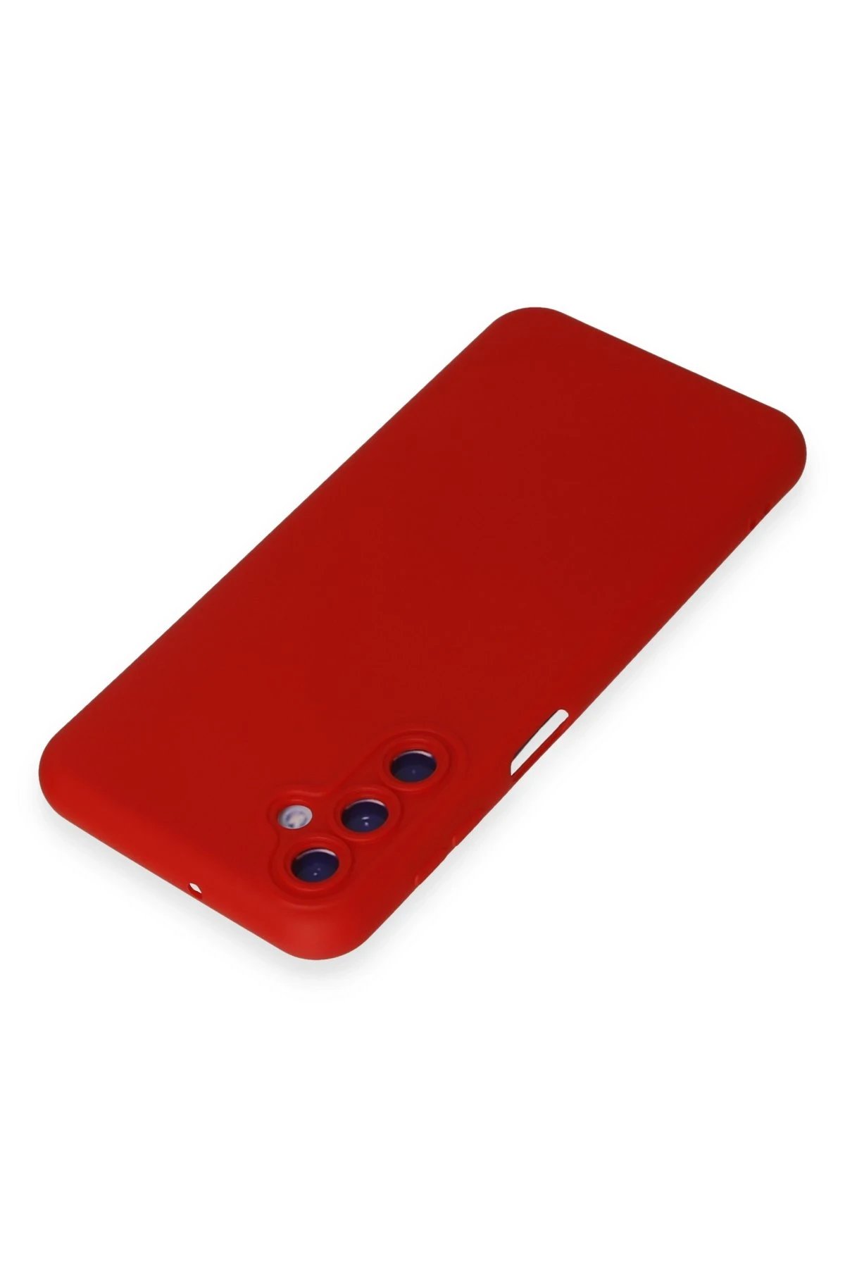 Newface Samsung Galaxy M14 5G Kılıf Nano içi Kadife Silikon - Kırmızı