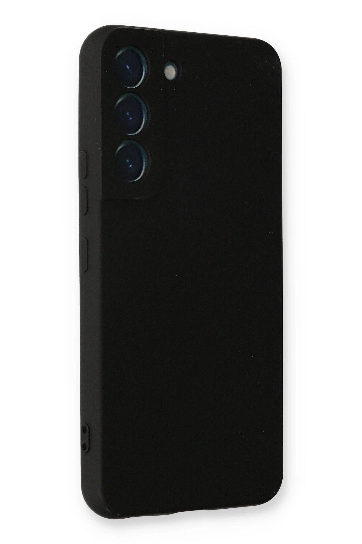 Newface Samsung Galaxy S23 Plus Kılıf Nano içi Kadife Silikon - Siyah