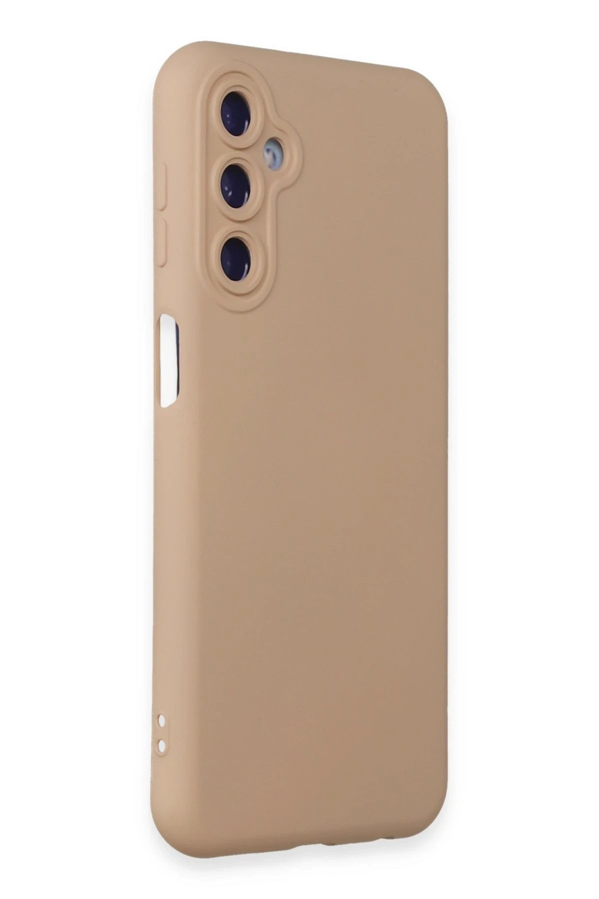 Newface Samsung Galaxy M14 5G Kılıf Nano içi Kadife Silikon - Pudra