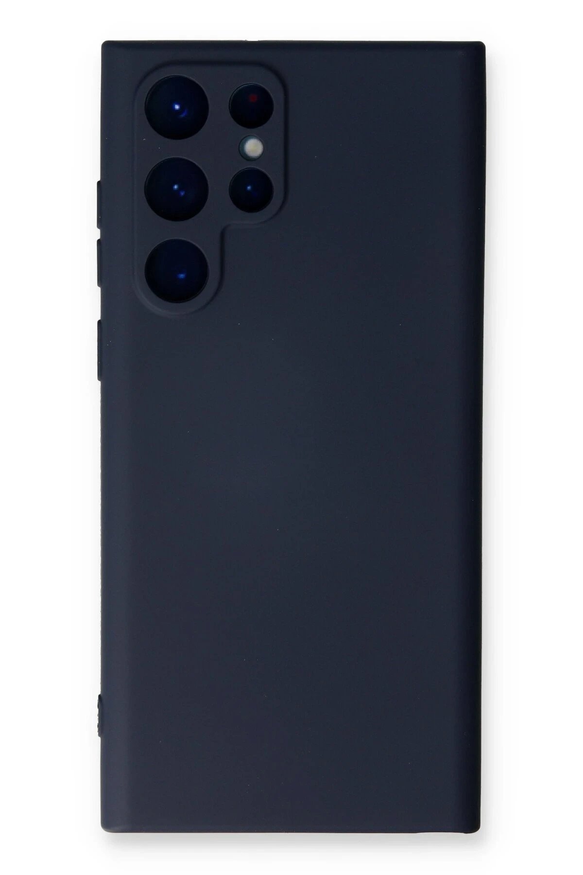 Newface Samsung Galaxy S23 Ultra Kılıf Nano içi Kadife Silikon - Lacivert