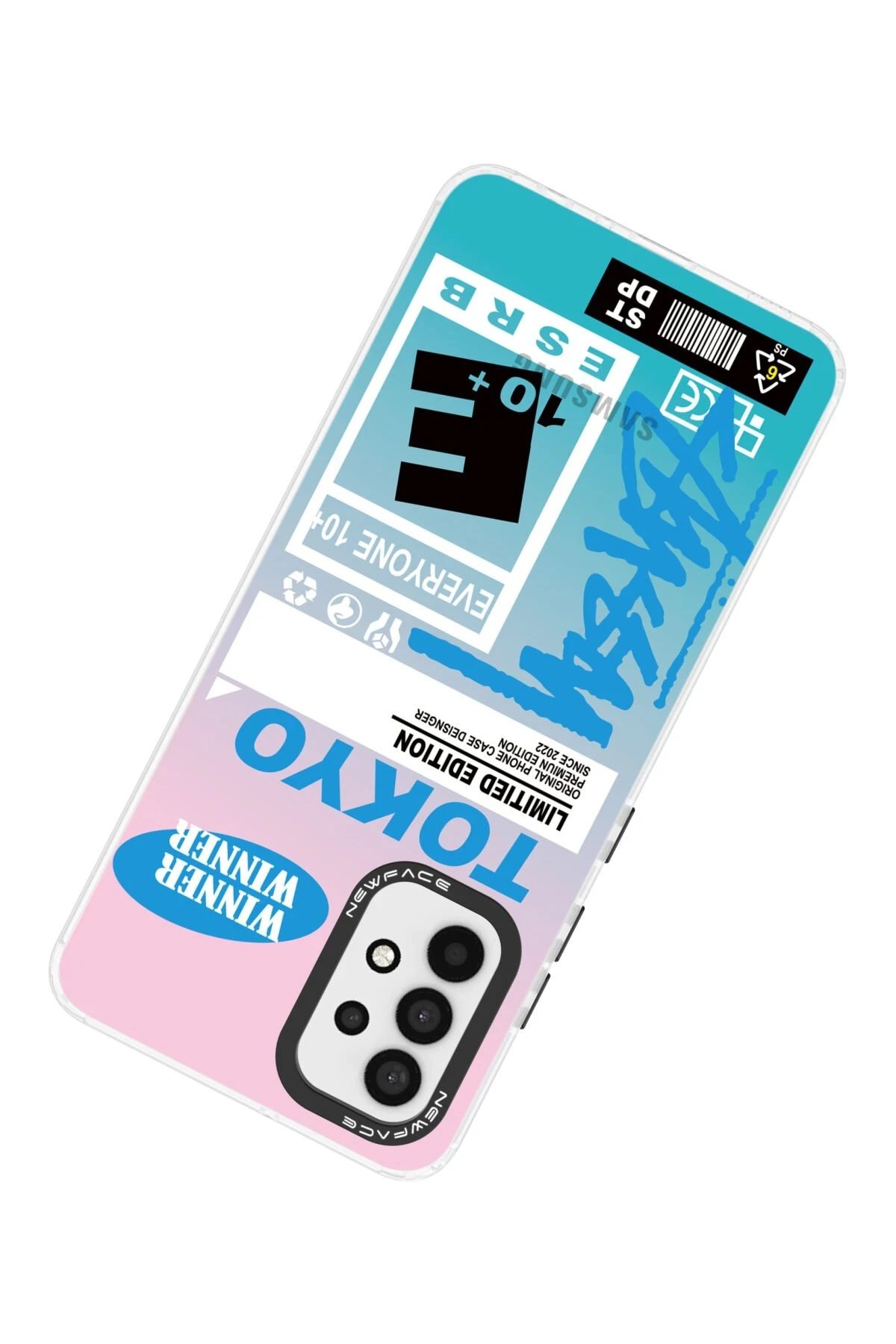 Newface Samsung Galaxy A33 5G Kılıf Estoril Desenli Kapak - Estoril - 1