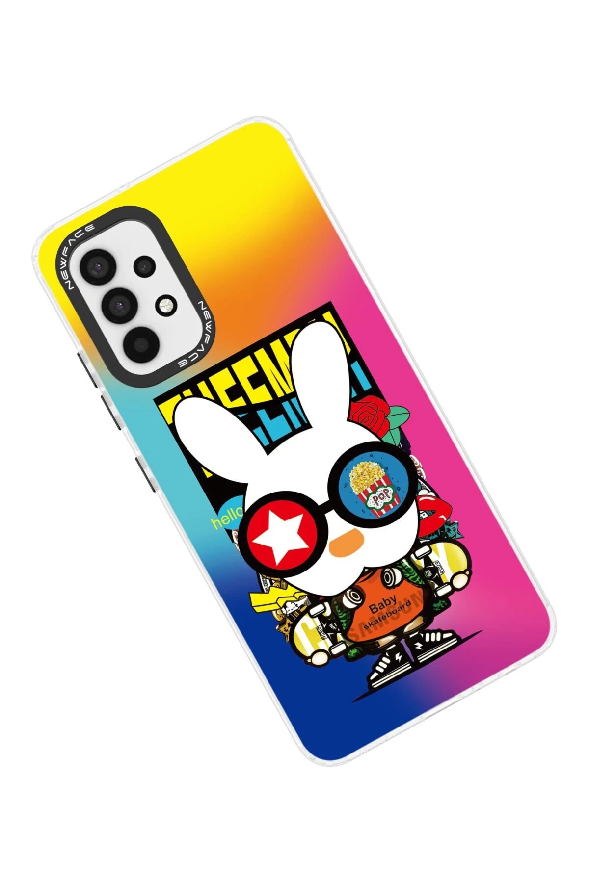 Newface Samsung Galaxy A33 5G Kılıf Estoril Desenli Kapak - Estoril - 10