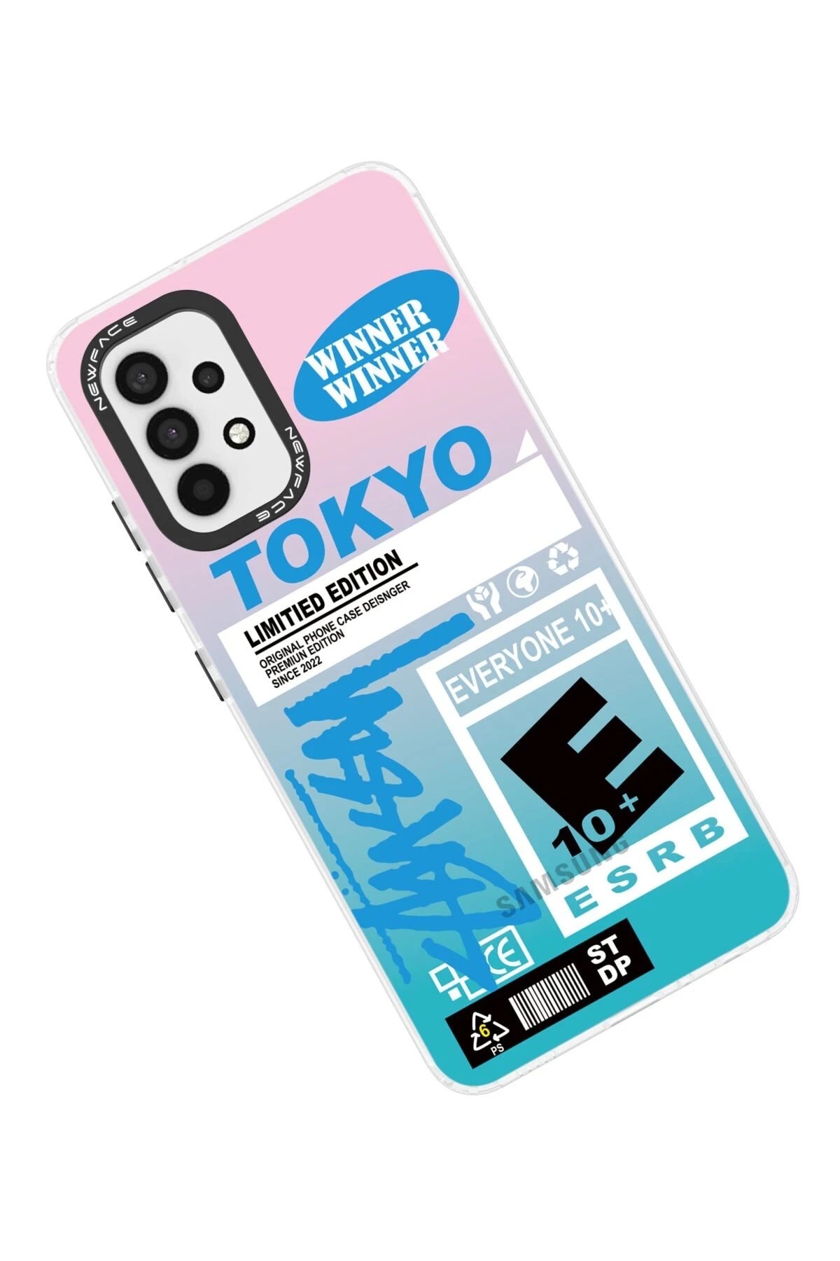 Newface Samsung Galaxy A53 5G Kılıf Estoril Desenli Kapak - Estoril - 1