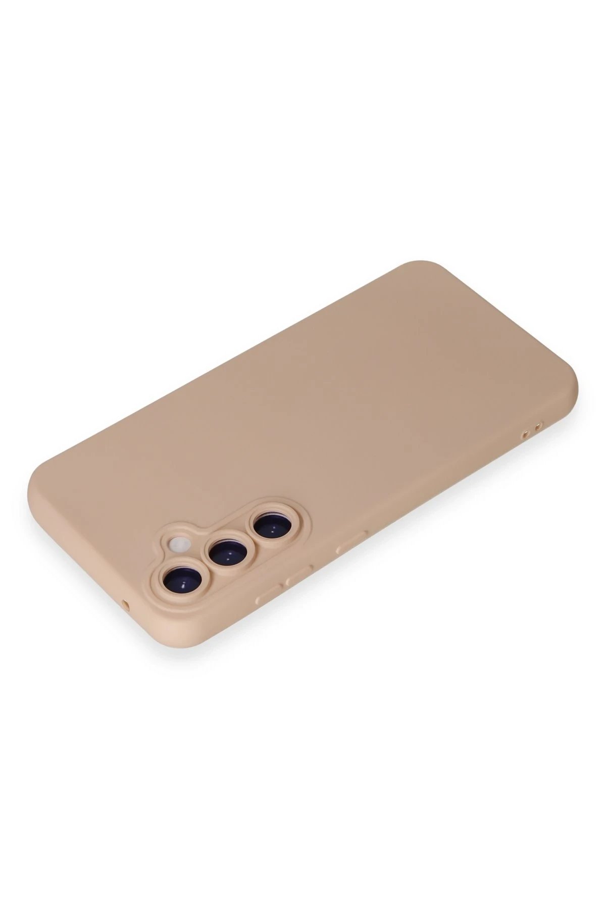 Newface Samsung Galaxy S23 FE Kılıf Nano içi Kadife Silikon - Pudra