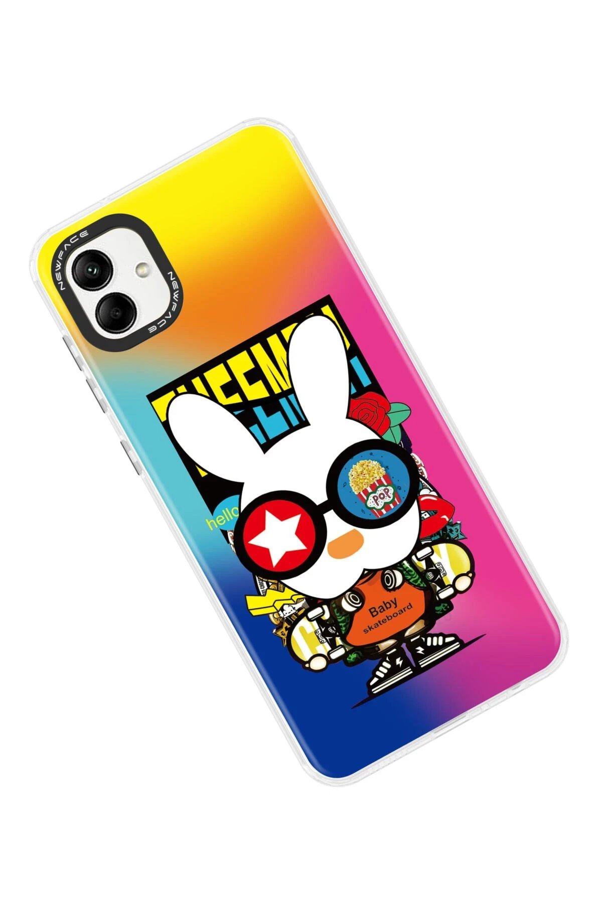 Newface Samsung Galaxy A04 Kılıf Estoril Desenli Kapak - Estoril - 10