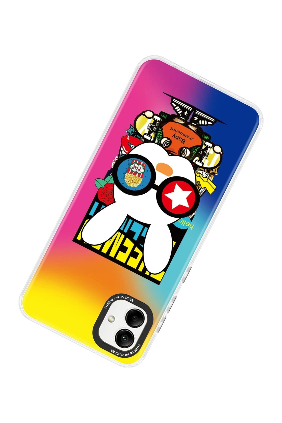 Newface Samsung Galaxy A04 Kılıf Estoril Desenli Kapak - Estoril - 10