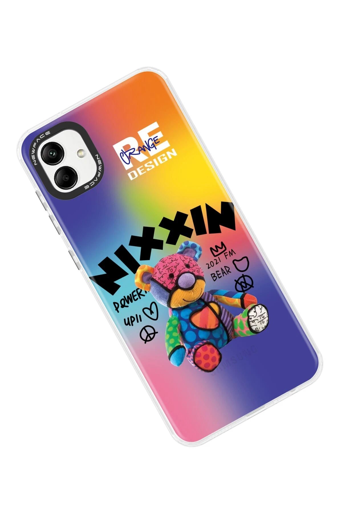 Newface Samsung Galaxy A04 Kılıf Estoril Desenli Kapak - Estoril - 11