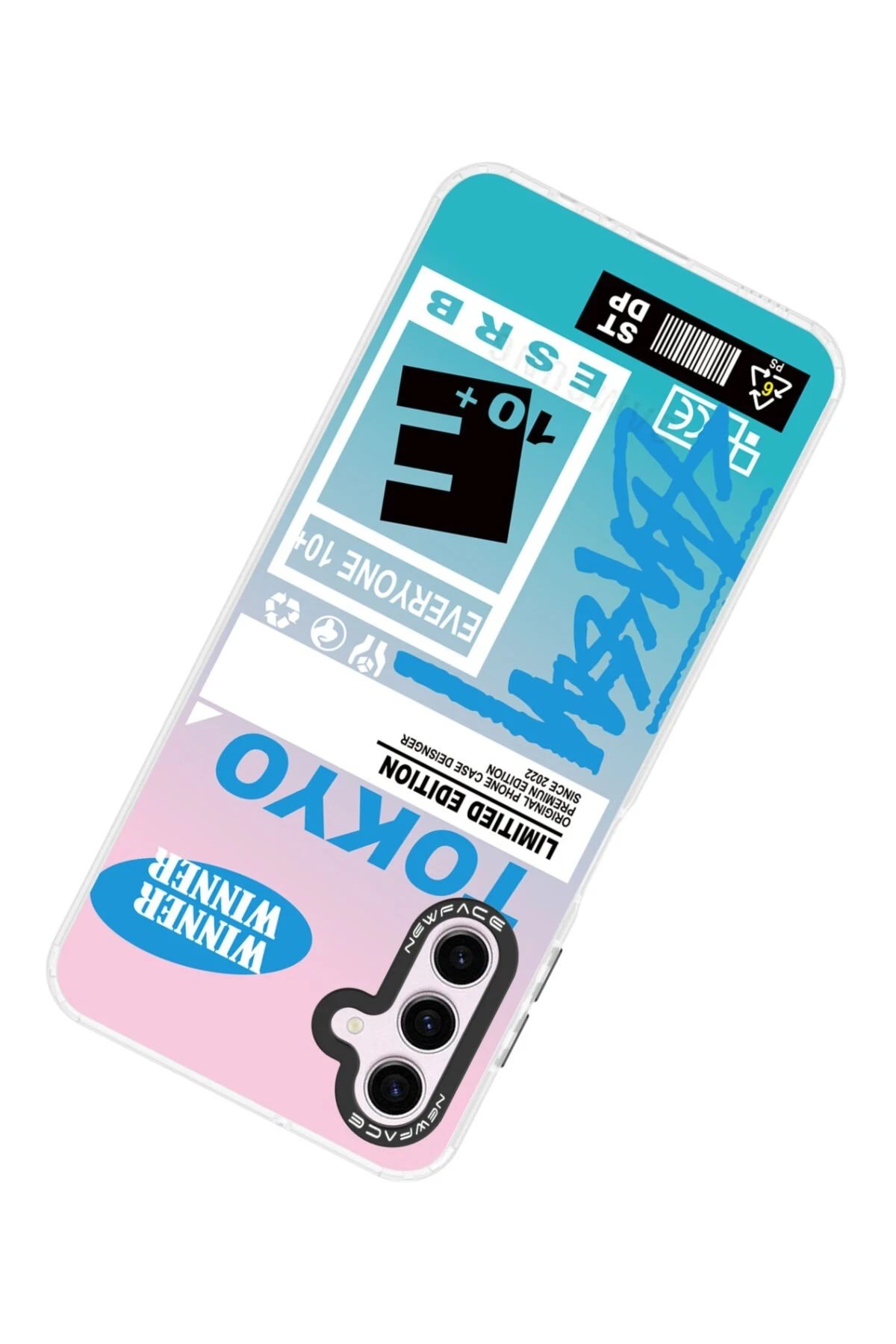 Newface Samsung Galaxy A04S Kılıf Estoril Desenli Kapak - Estoril - 1