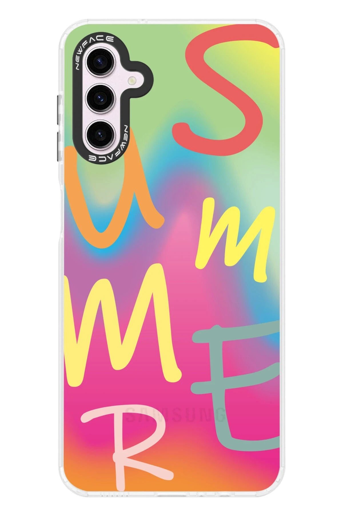 Newface Samsung Galaxy A04S Kılıf Estoril Desenli Kapak - Estoril - 3