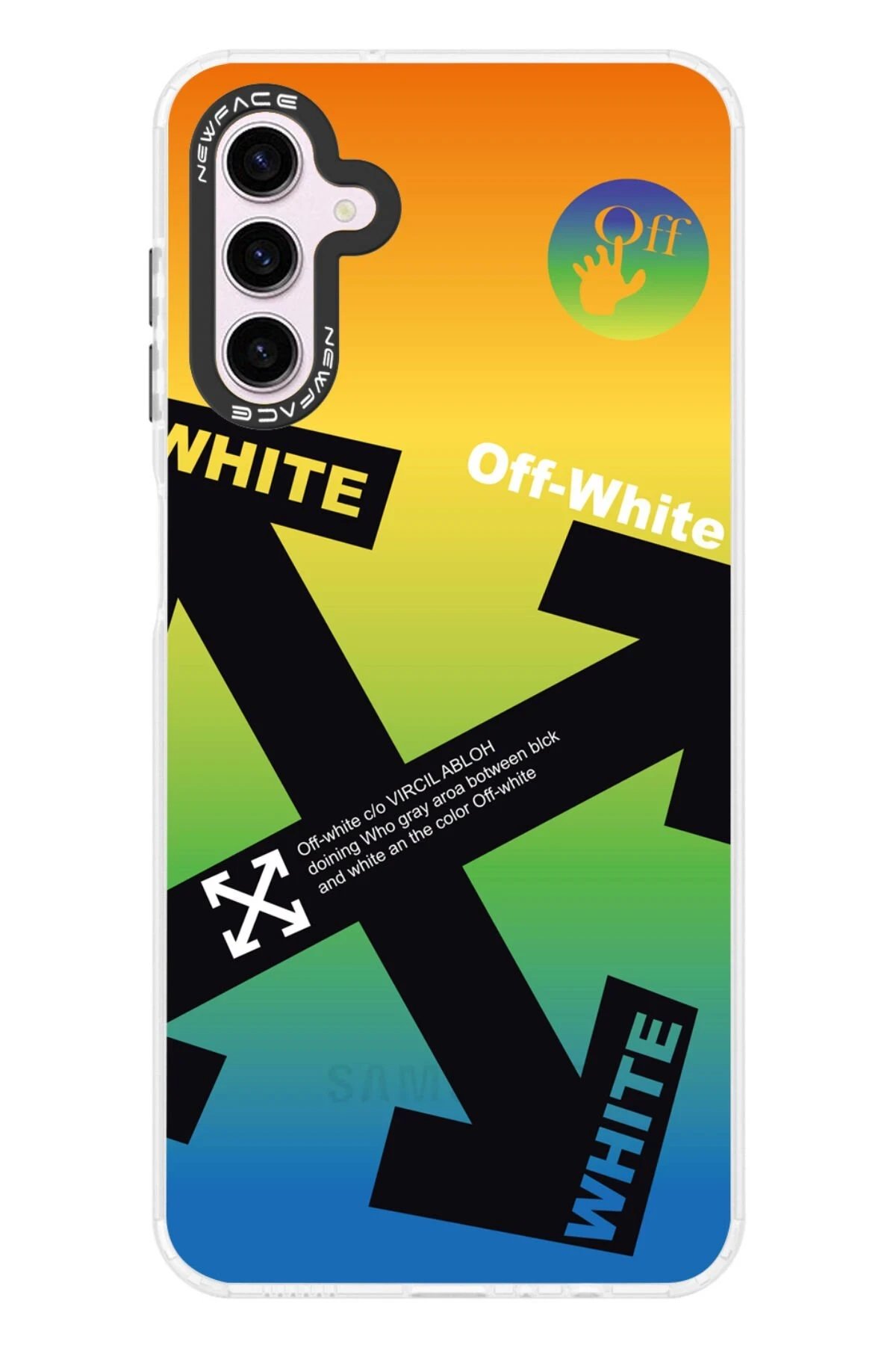 Newface Samsung Galaxy A04S Kılıf Estoril Desenli Kapak - Estoril - 5