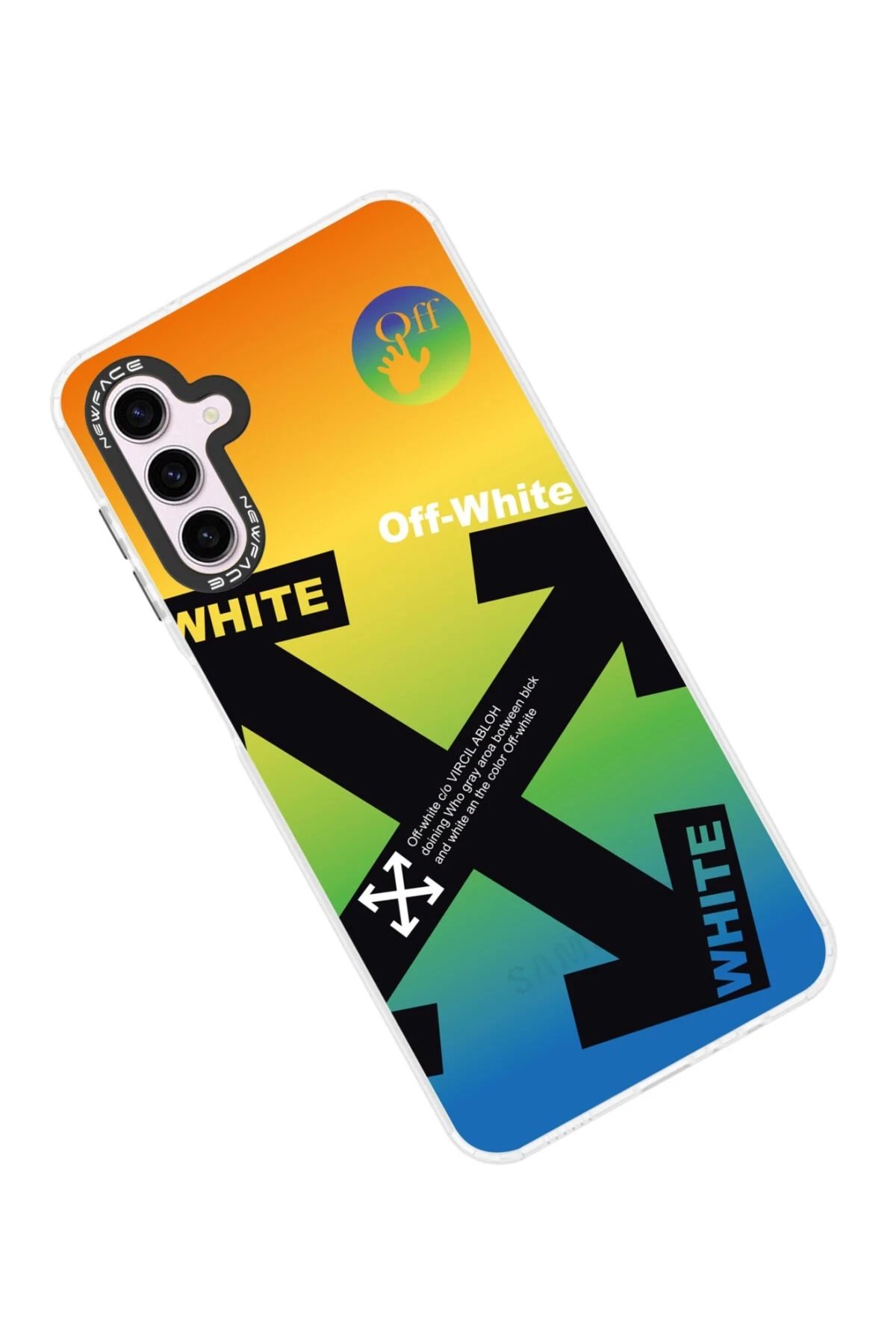 Newface Samsung Galaxy A04S Kılıf Estoril Desenli Kapak - Estoril - 5