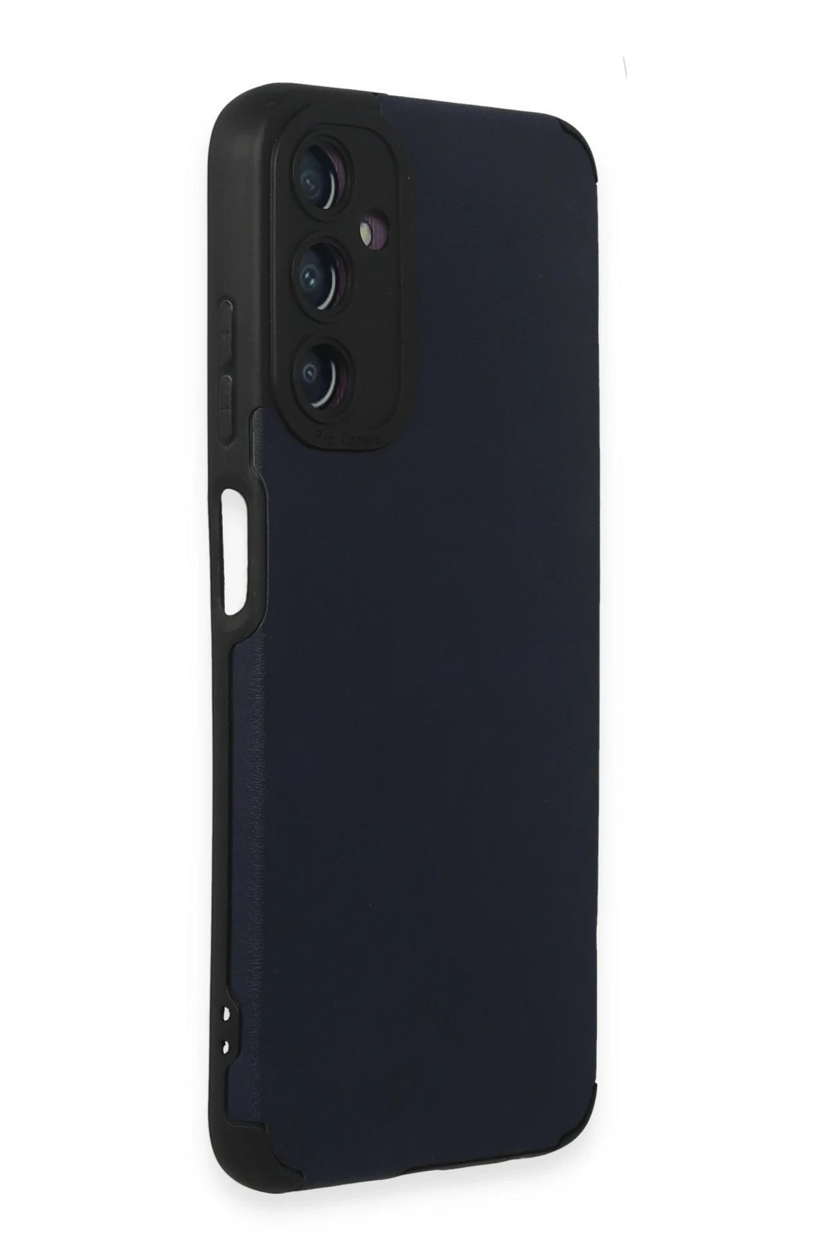 Newface Samsung Galaxy A05S Kılıf Loop Deri Silikon - Lacivert