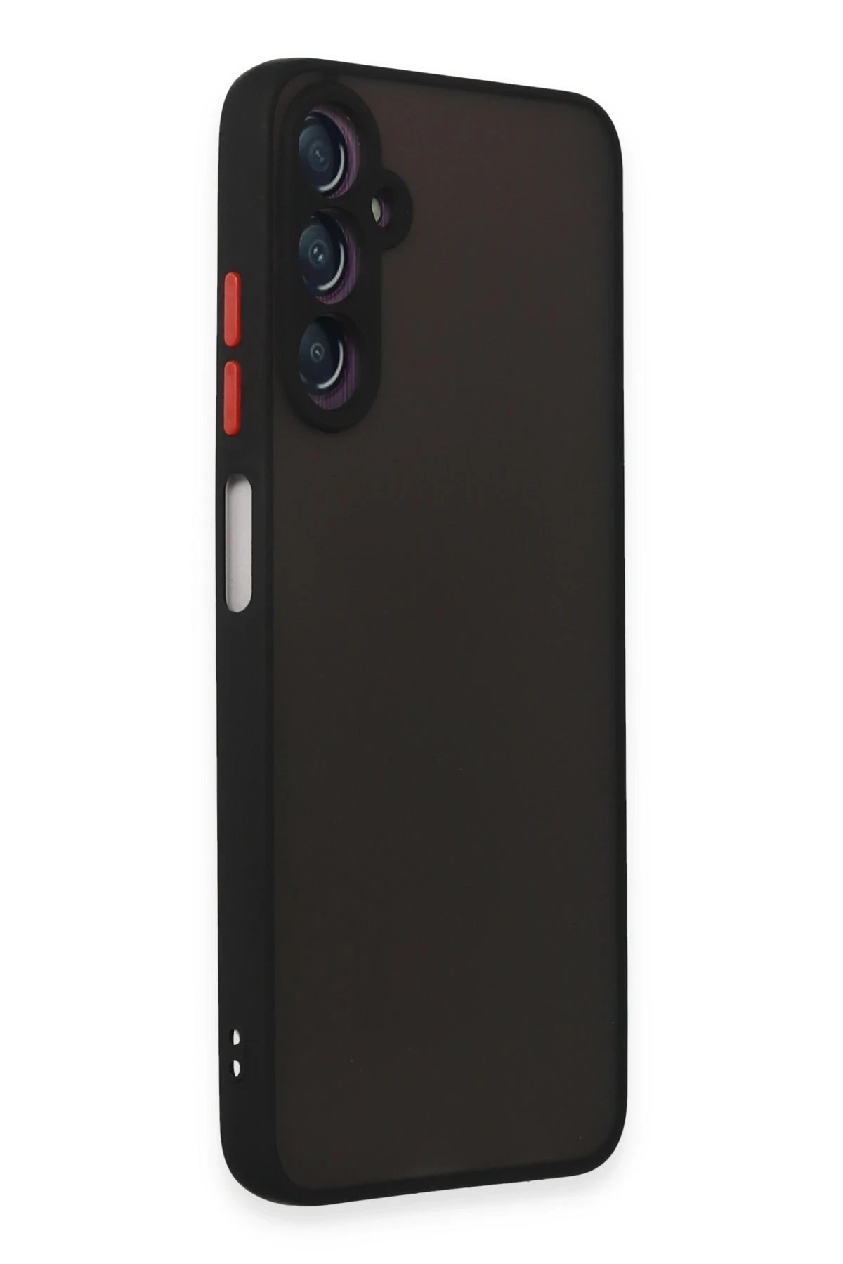 Newface Samsung Galaxy A05S Kılıf Montreal Silikon Kapak - Siyah