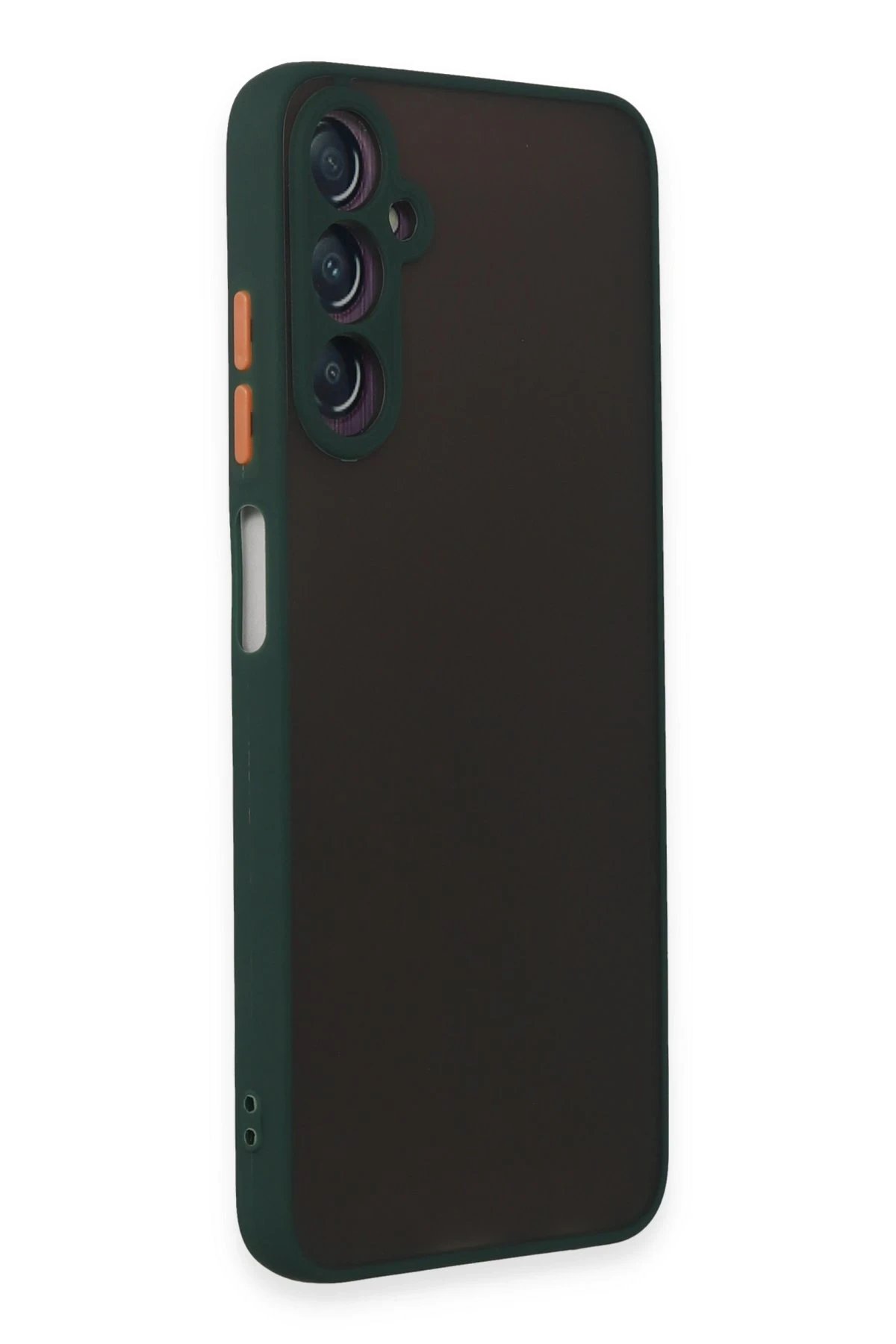 Newface Samsung Galaxy A05S Kılıf Montreal Silikon Kapak - Yeşil