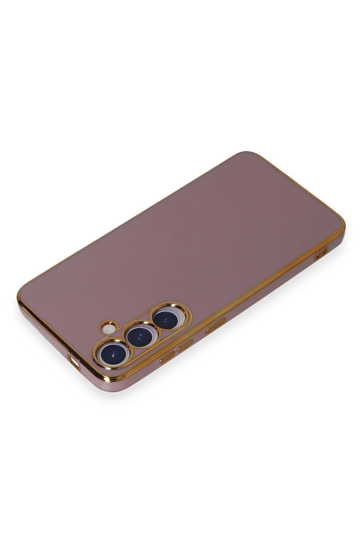 Newface Samsung Galaxy S24 Plus Kılıf Volet Silikon - Mor