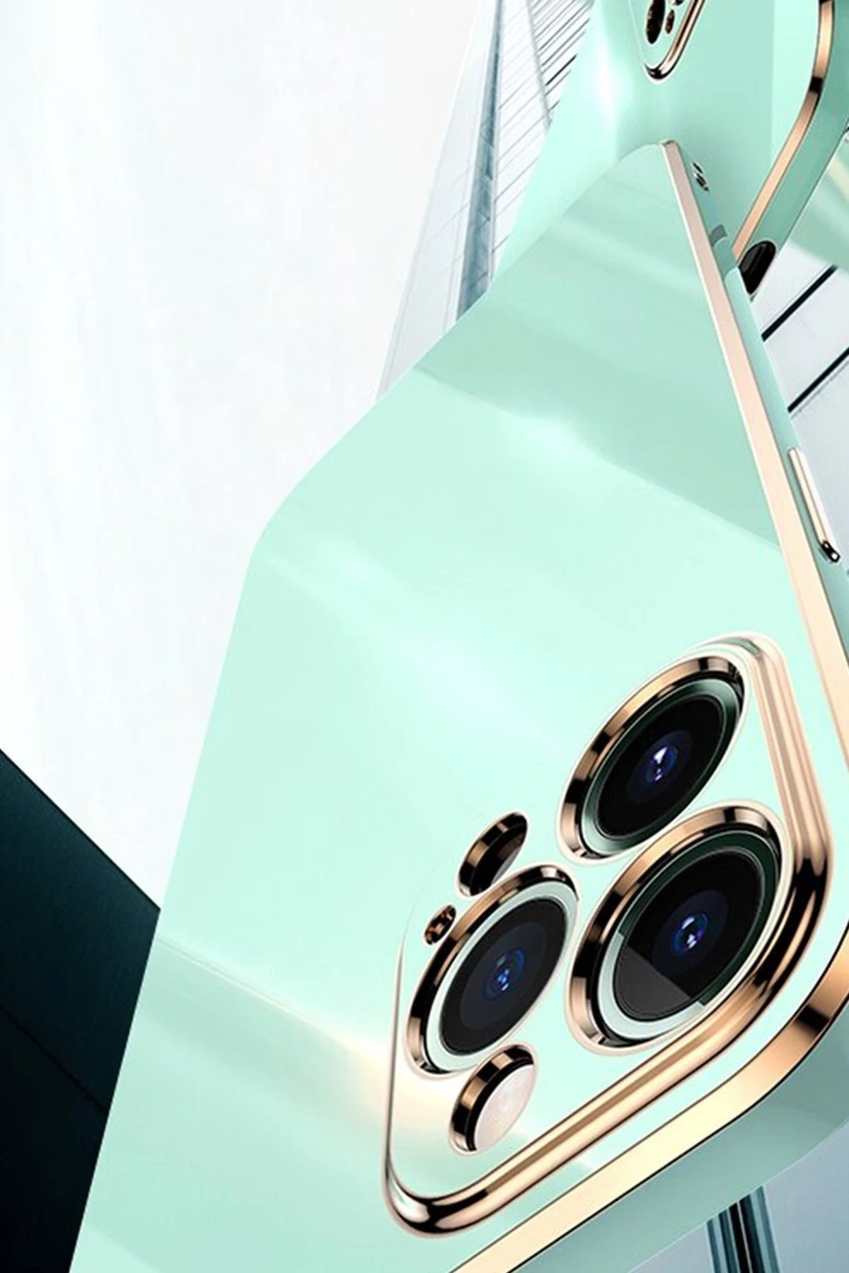 Newface Samsung Galaxy A05S Kılıf Volet Silikon - Beyaz