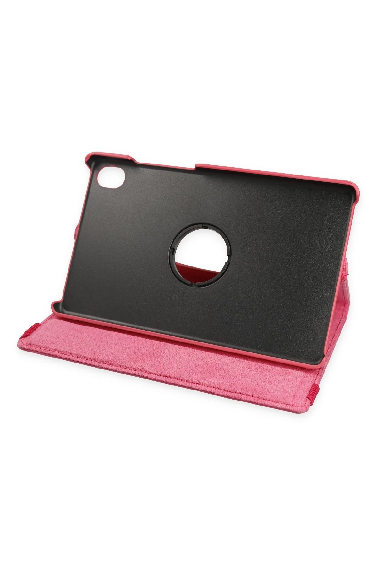 Newface Samsung Galaxy X510 Tab S9 FE 11 Kılıf 360 Tablet Deri Kılıf - Pembe