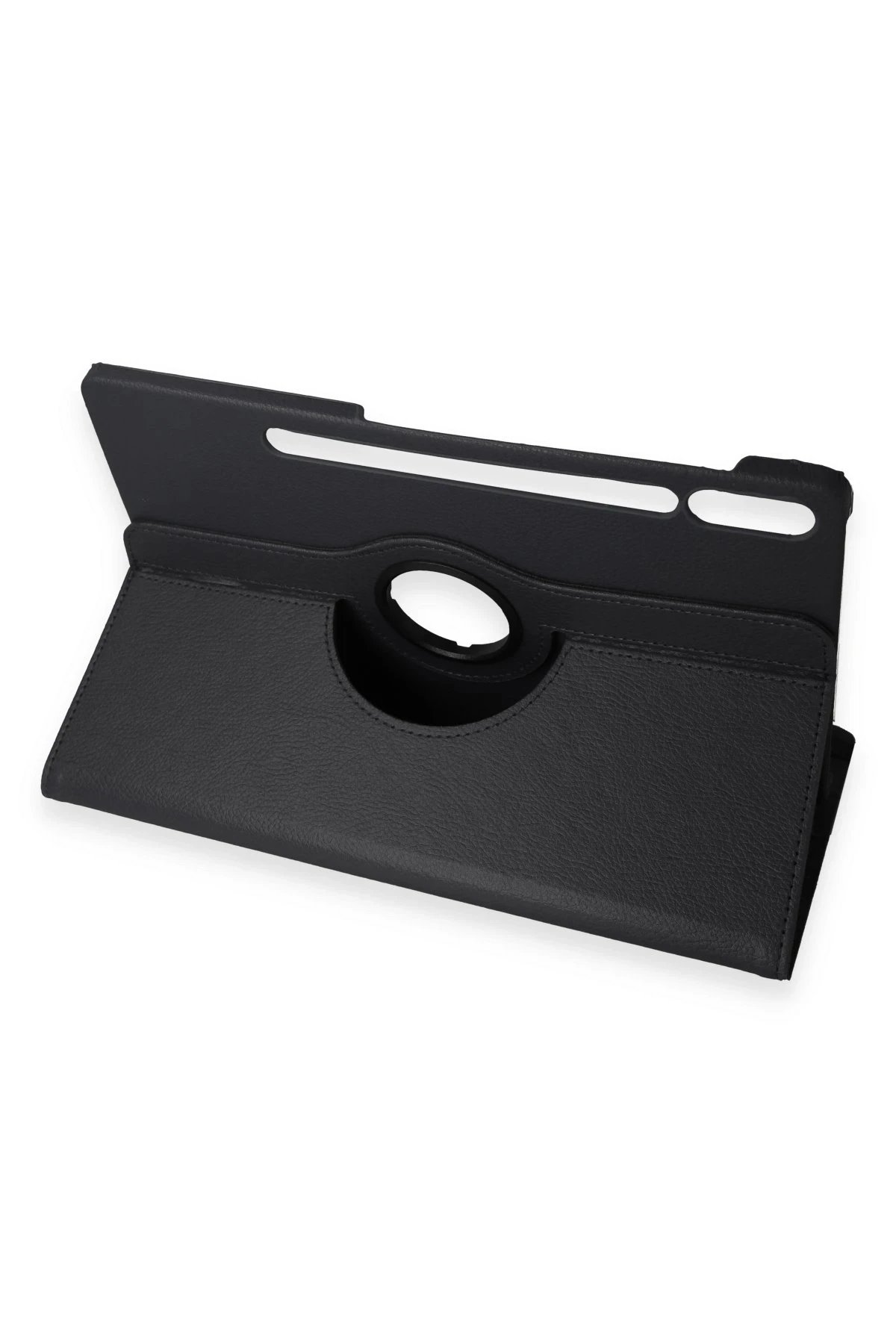 Newface Samsung Galaxy X610 Tab S9 FE Plus 12.4 Kılıf 360 Tablet Deri Kılıf - Siyah