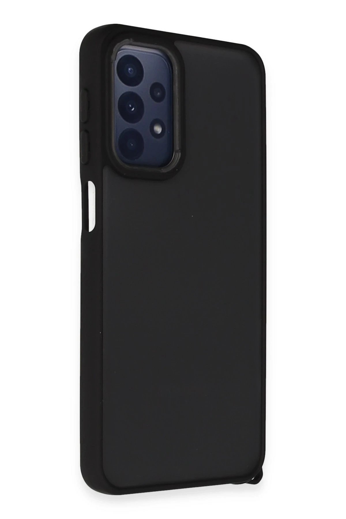 Newface Samsung Galaxy A23 4G Kılıf Elegant Kapak - Siyah