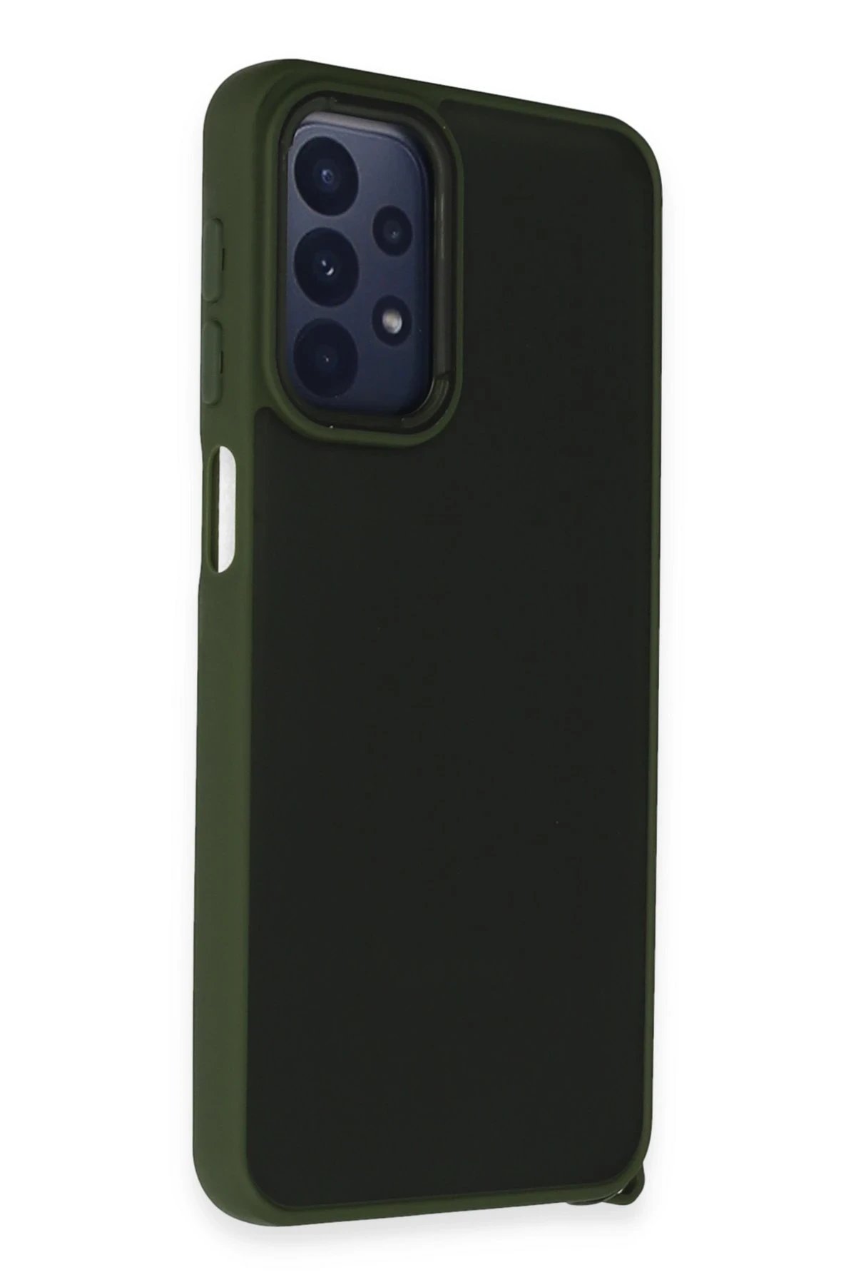 Newface Samsung Galaxy A23 4G Kılıf Elegant Kapak - Yeşil