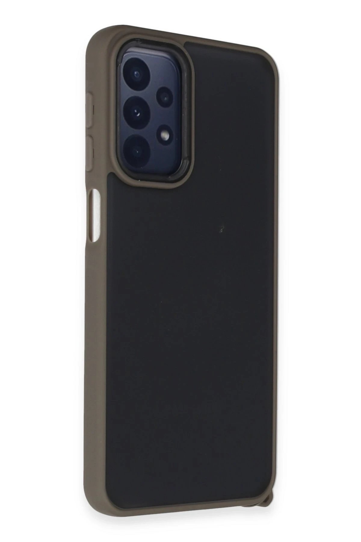 Newface Samsung Galaxy A53 5G Kılıf Elegant Kapak - Titan Gri