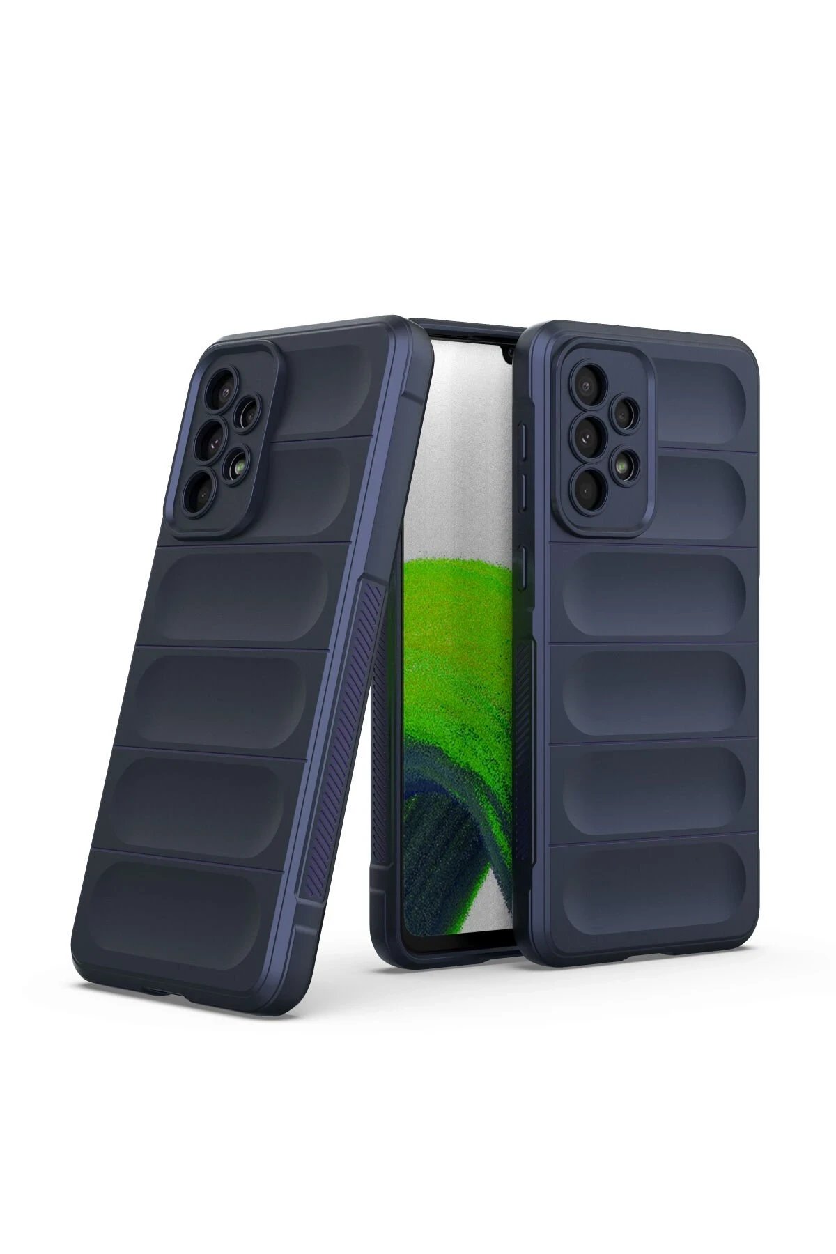 Newface Samsung Galaxy A33 5G Kılıf Optimum Silikon - Lacivert