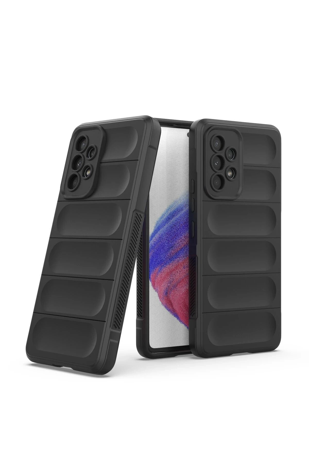 Newface Samsung Galaxy A53 5G Kılıf Optimum Silikon - Siyah