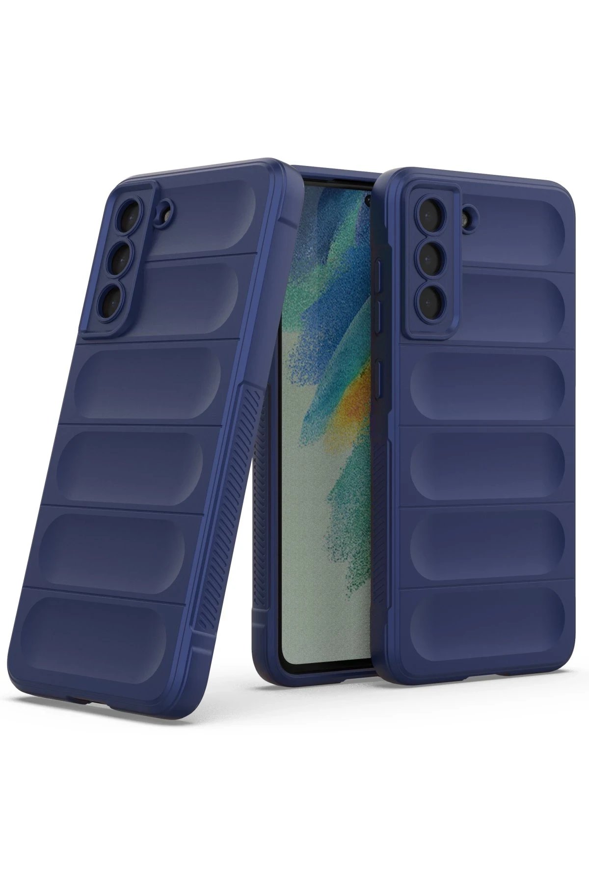 Newface Samsung Galaxy S22 Plus Kılıf Optimum Silikon - Lacivert