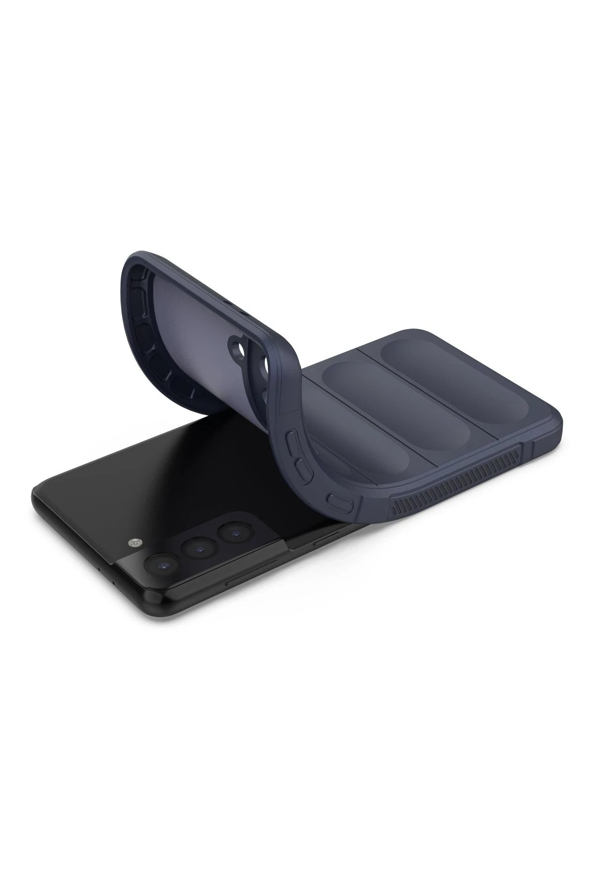 Newface Samsung Galaxy S22 Plus Kılıf Optimum Silikon - Lacivert